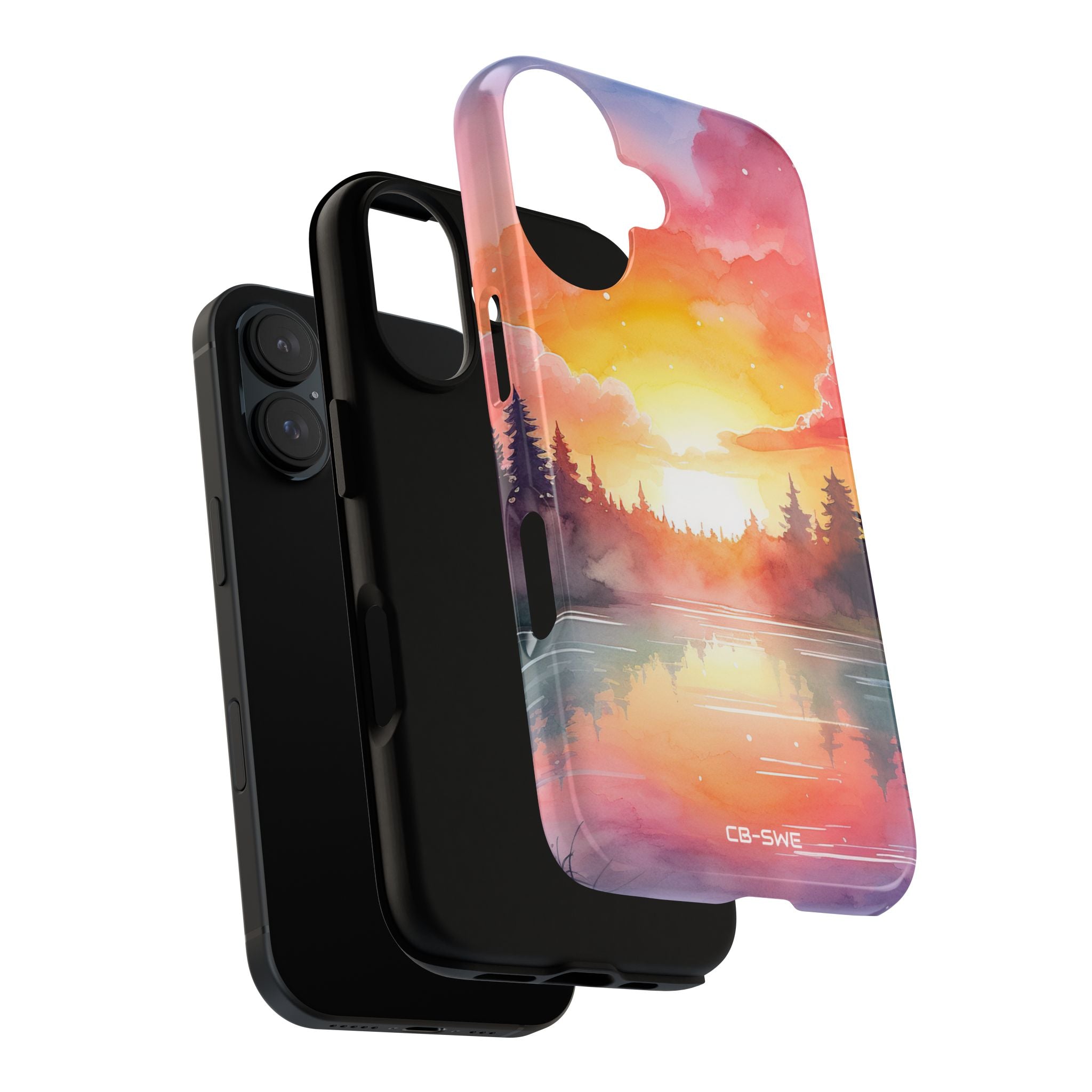 Sunset Reflections Glow - iPhone Case