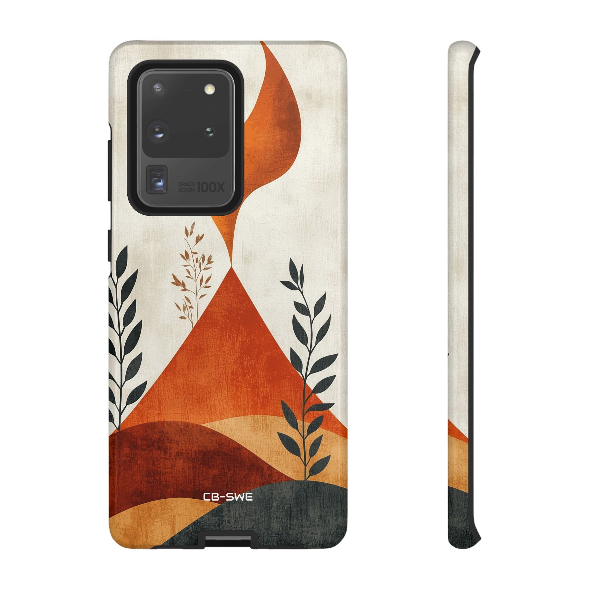Flames Touch Mountains - Samsung Case