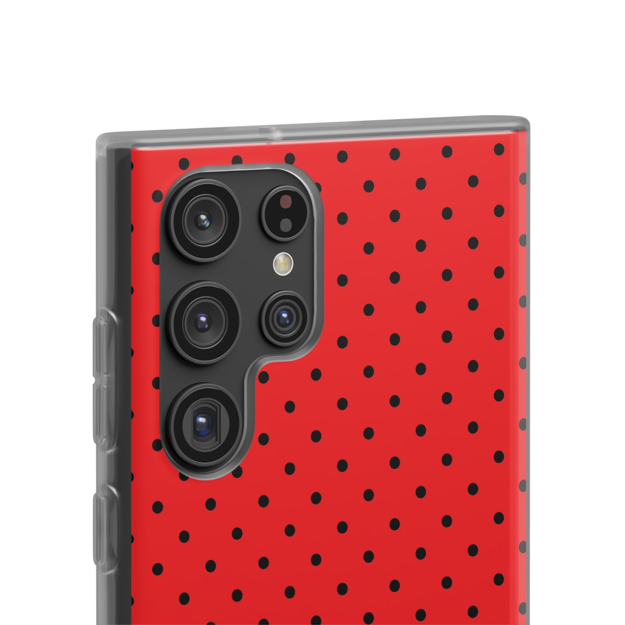 Crimson Dot Matrix Samsung S22 Ultra Case - Soft