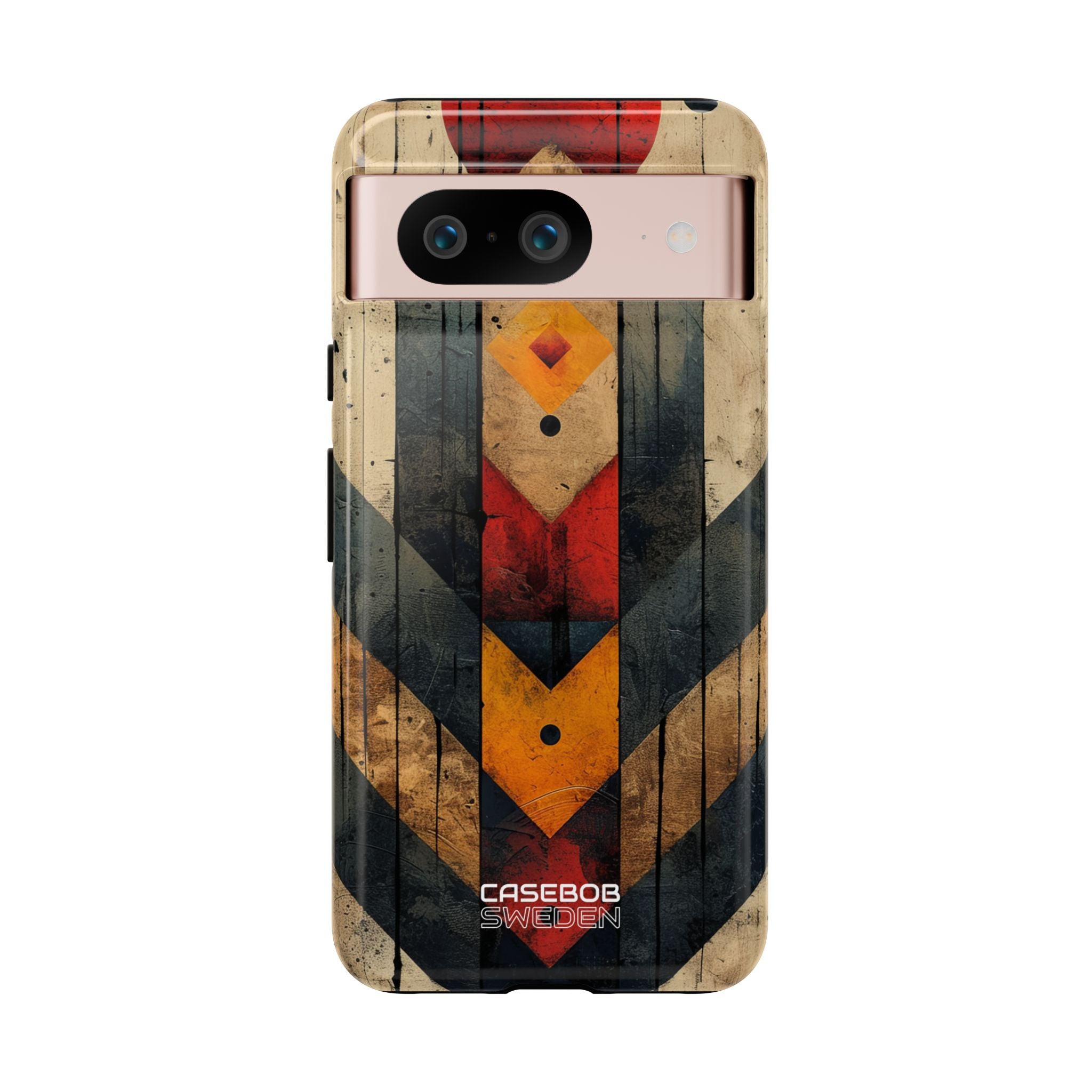 Geometric Fire Rise Google Pixel 8 - Tough