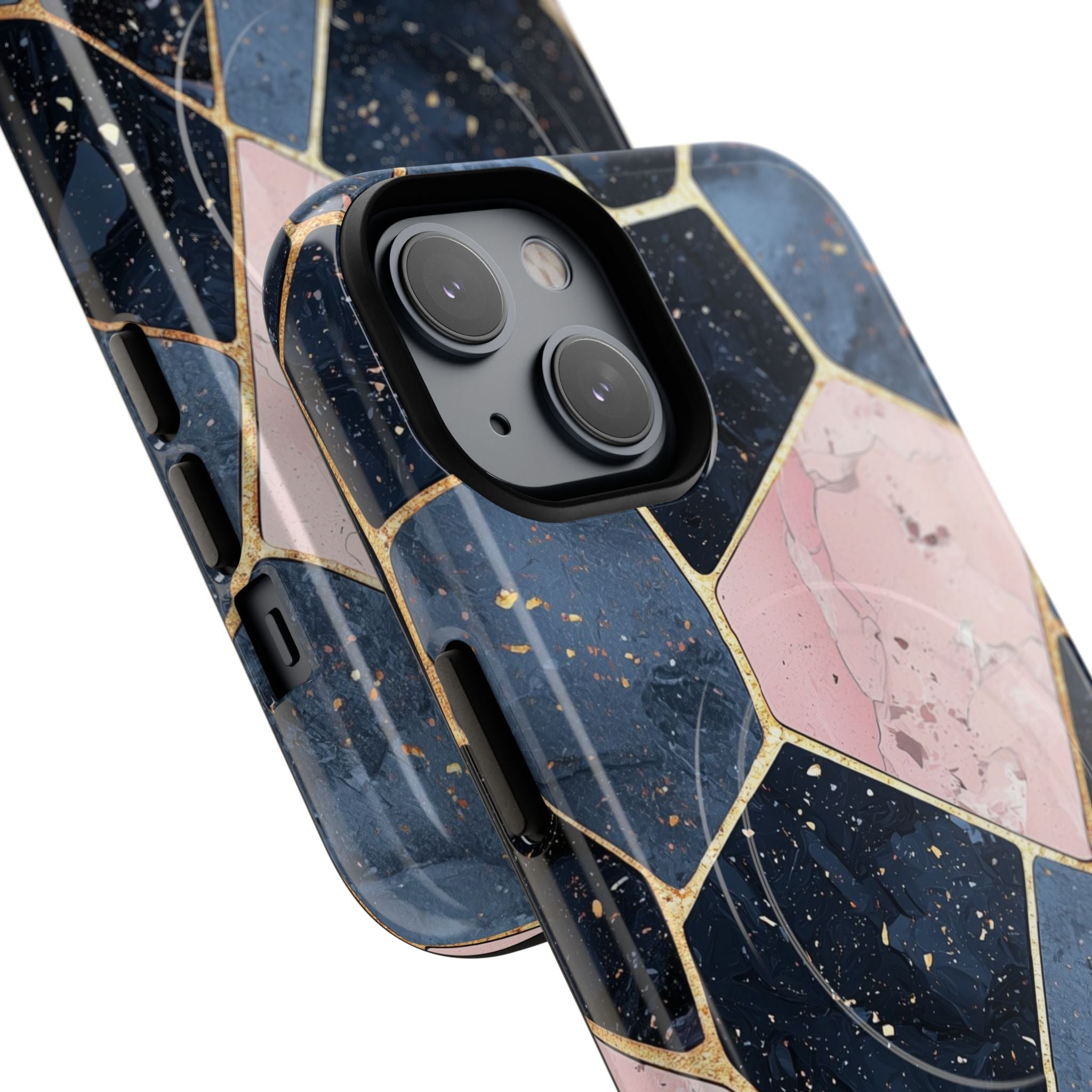 Golden Mosaic iPhone 14 Case - Tough+