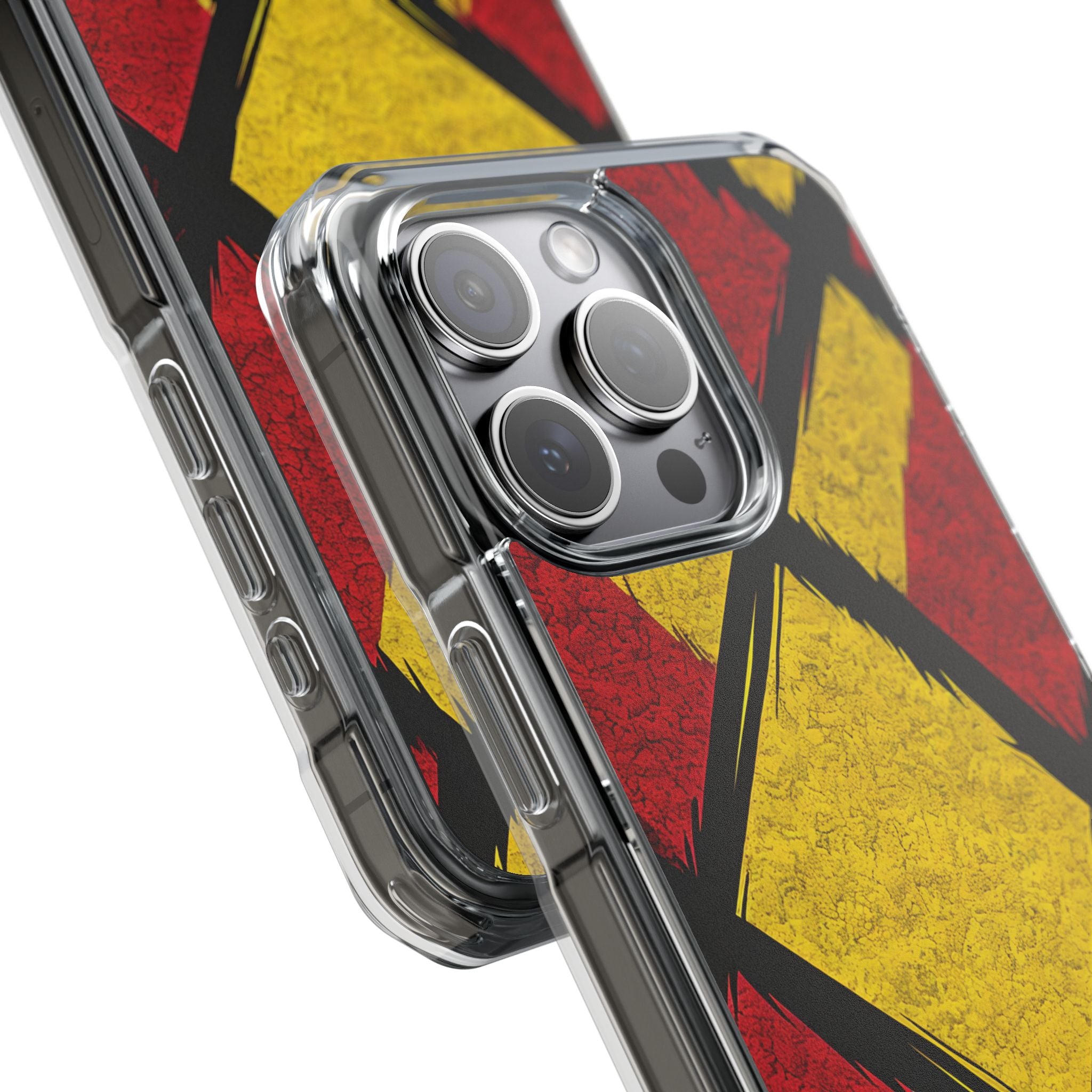 Dynamic Geometric Energy iPhone Case - Impact