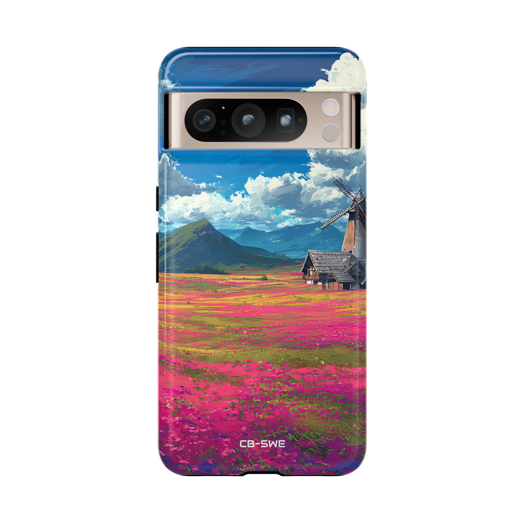 Impressionistic Summer Windmill - Google Pixel Case