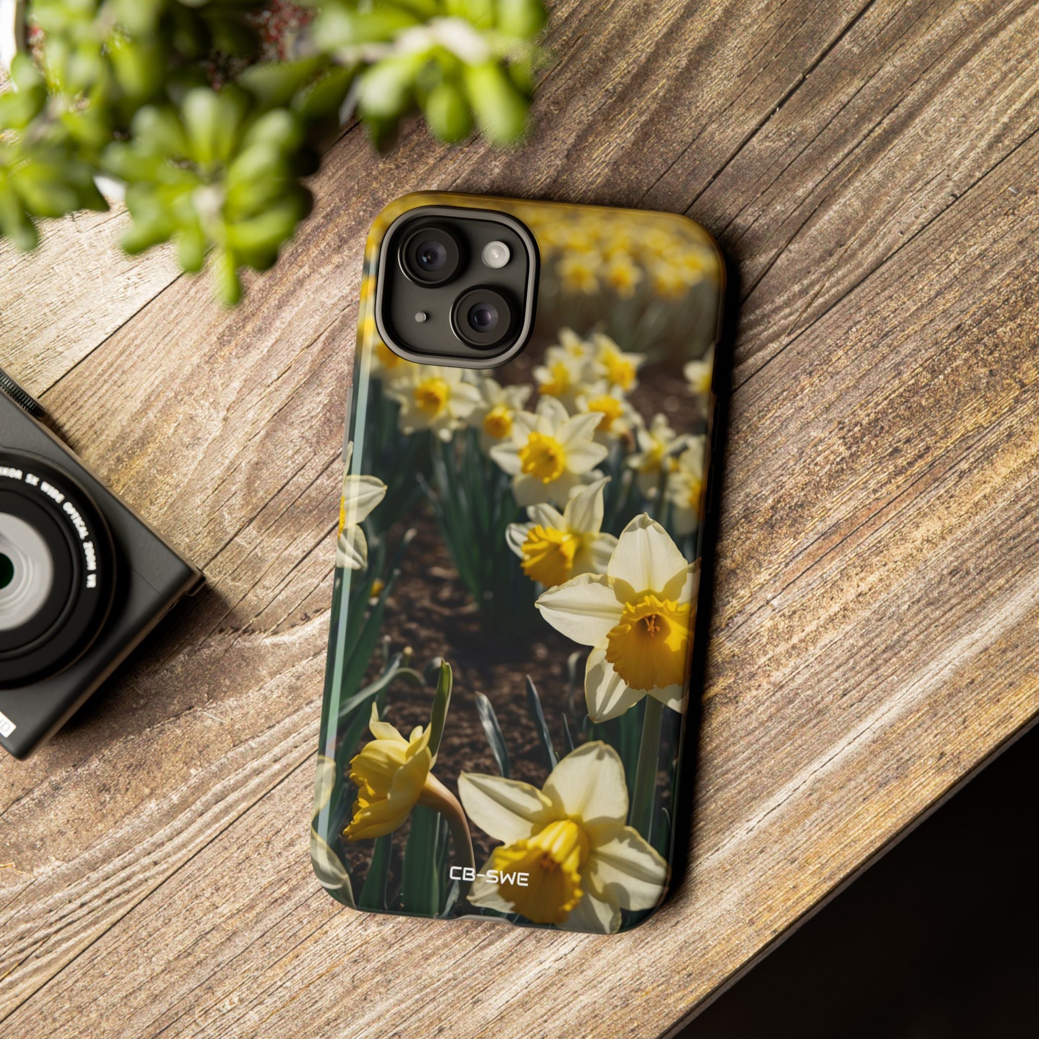 Golden Daffodils Bloom - iPhone Case