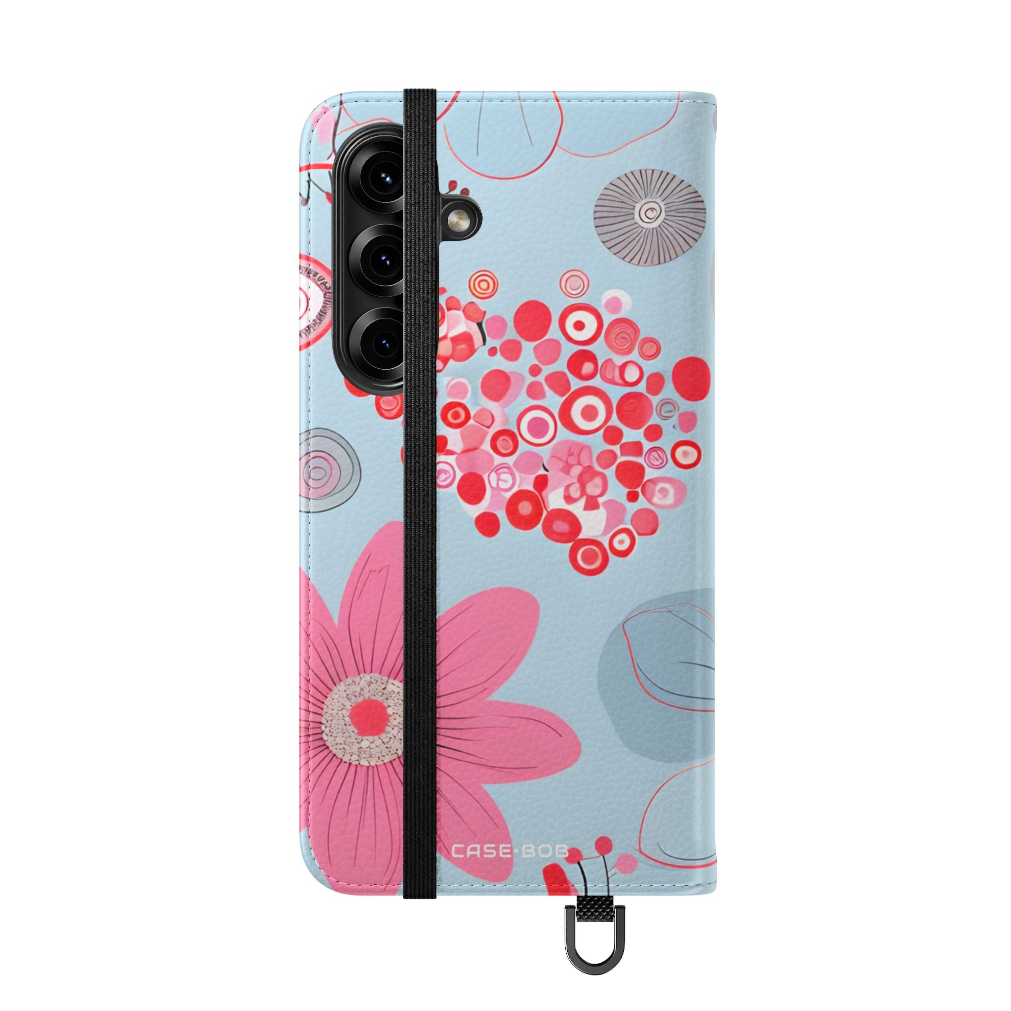 Outlined Bloom Radiance - Samsung S25 Case - Wallet