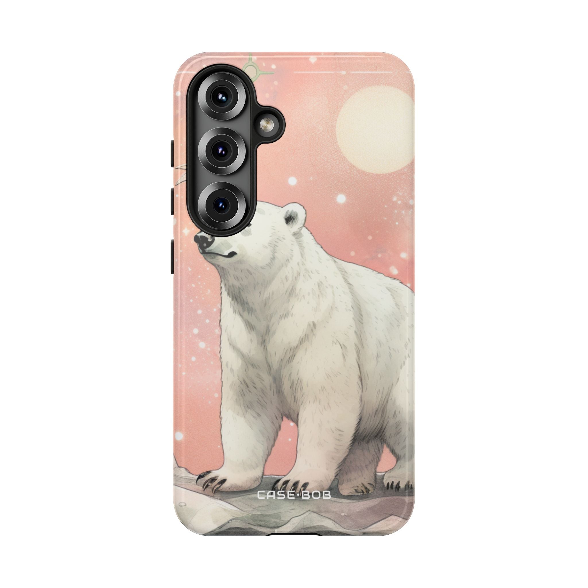 Polar Bear Dream Samsung S25 Case - Tough