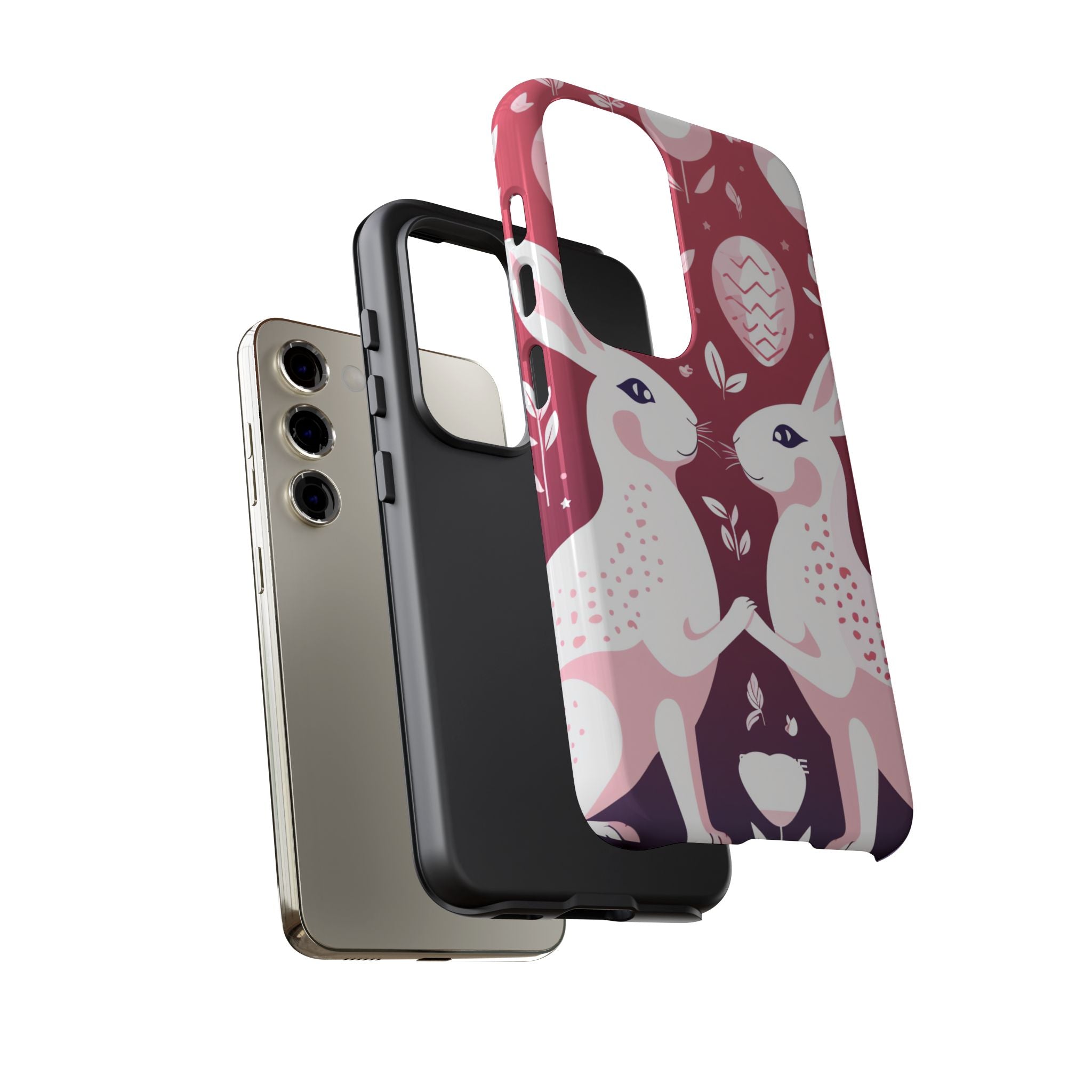 Rabbits Share Joy - Samsung Case