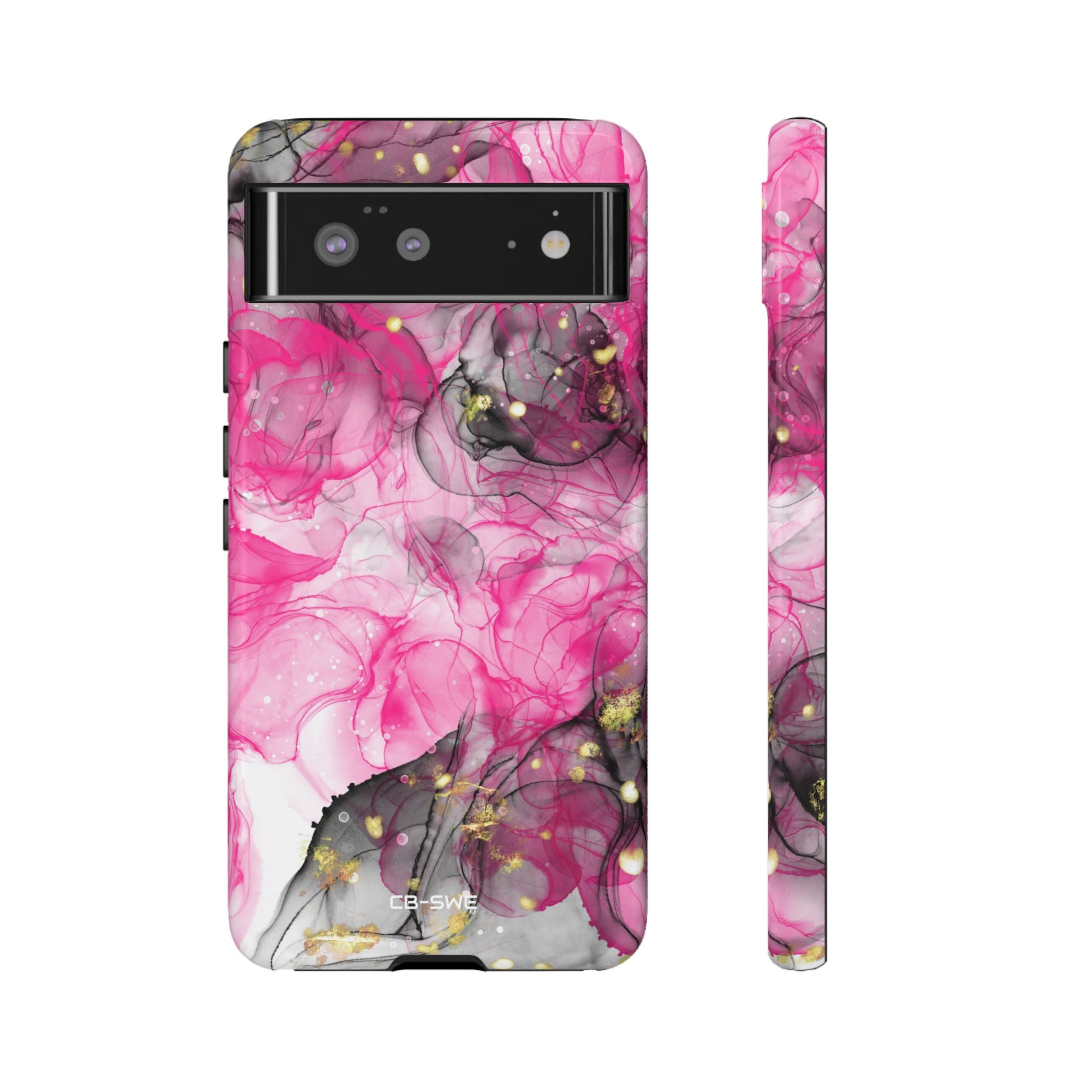 Vibrant Pink Swirls - Google Pixel Case