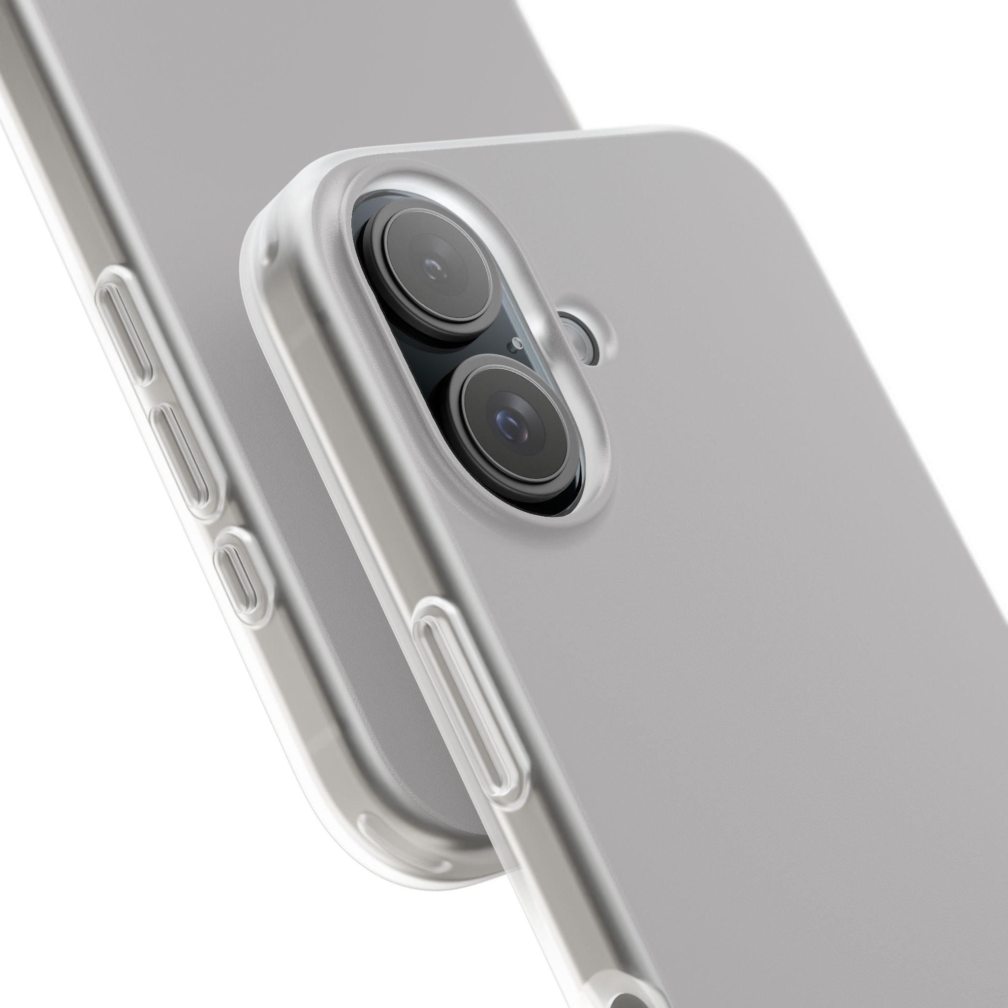 Silver Feather iPhone 16 - Flexi
