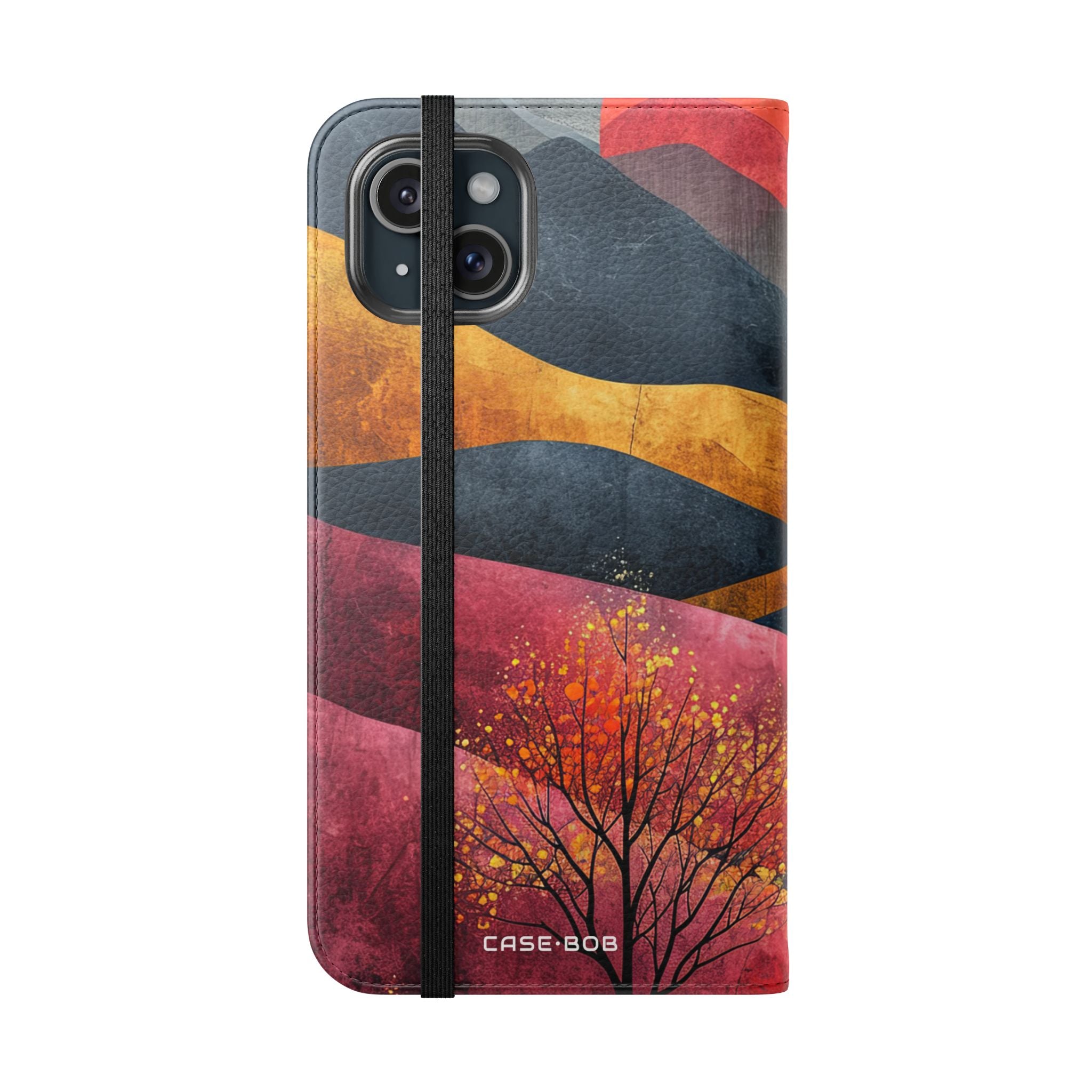 Sunset Hills - iPhone 15 Plus Case - Wallet