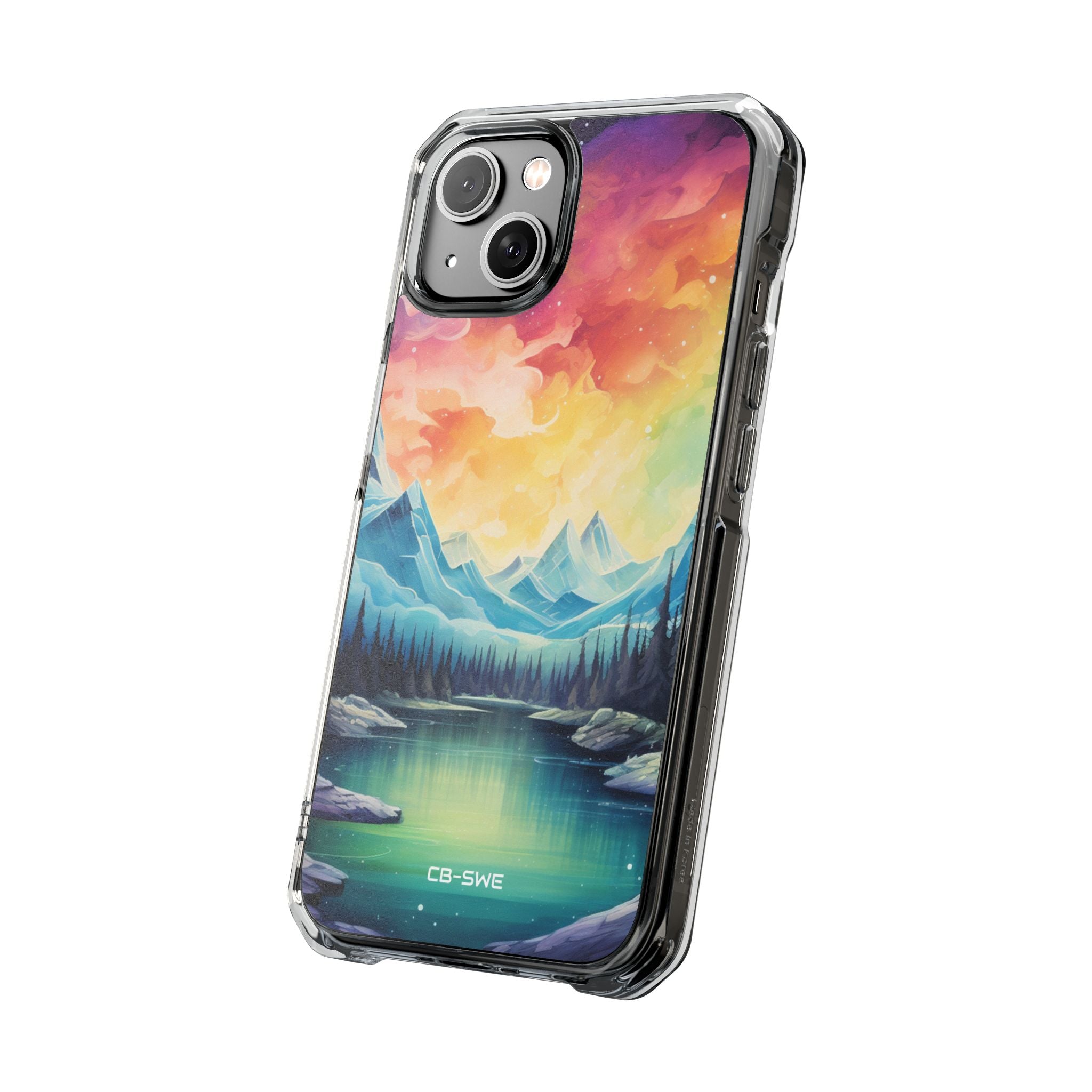 Mystical Mountain Sunset iPhone Case - Impact
