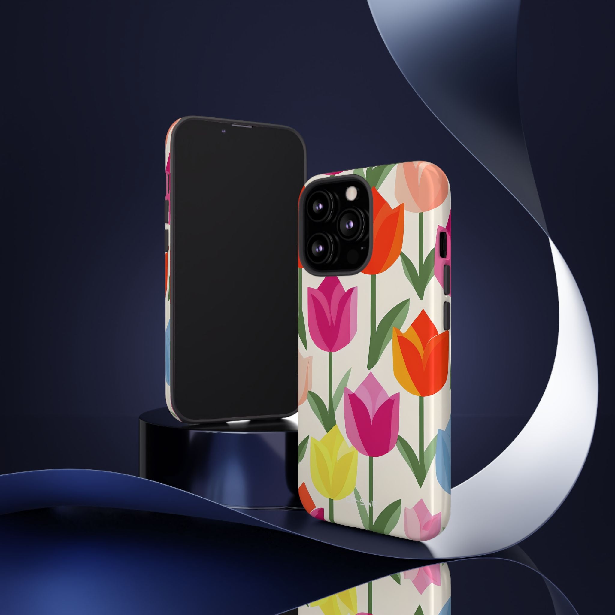 Vibrant Tulip Array - iPhone Case