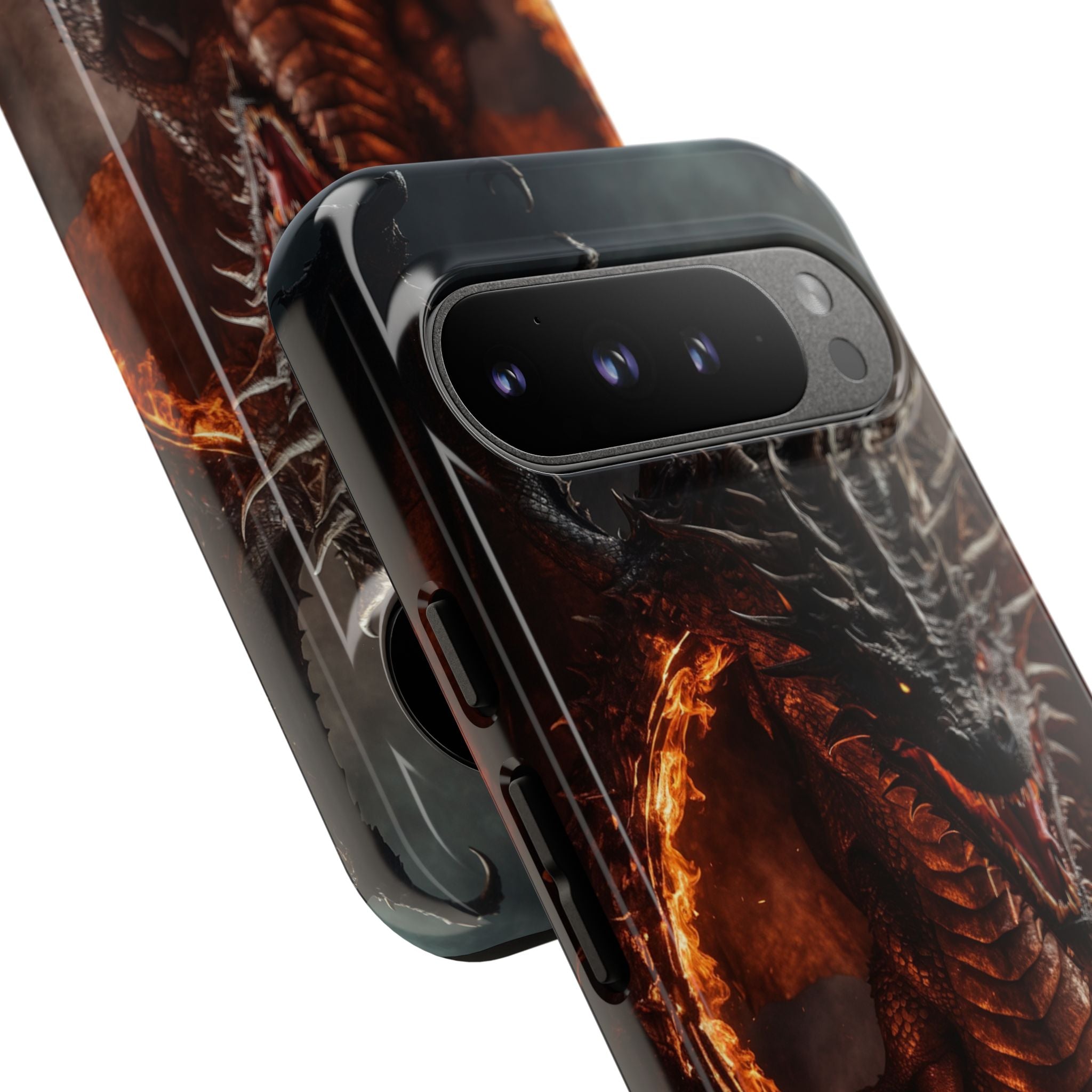 Fiery Dragon Roars - Google Pixel Case