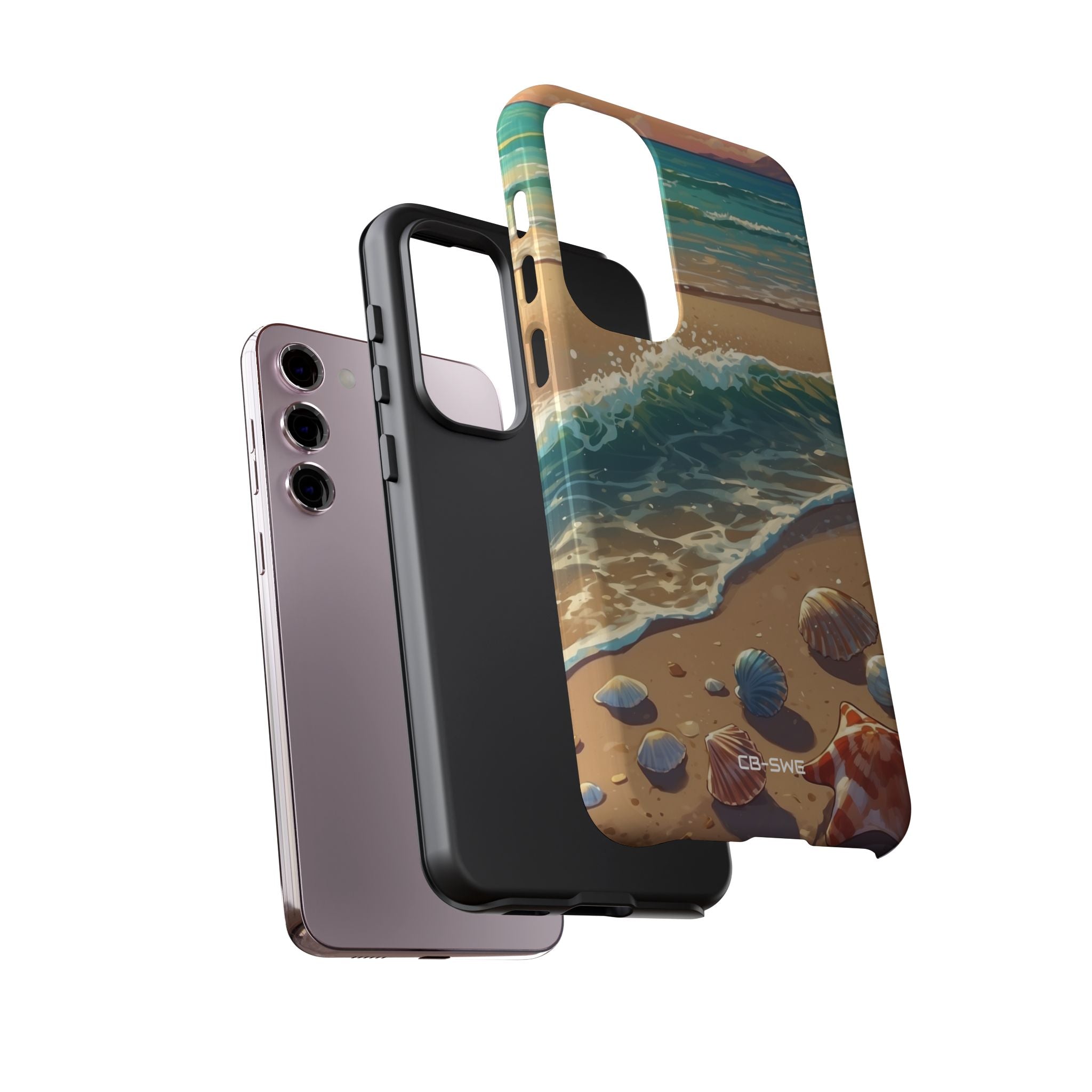 Seashells Kiss Shore - Samsung Case