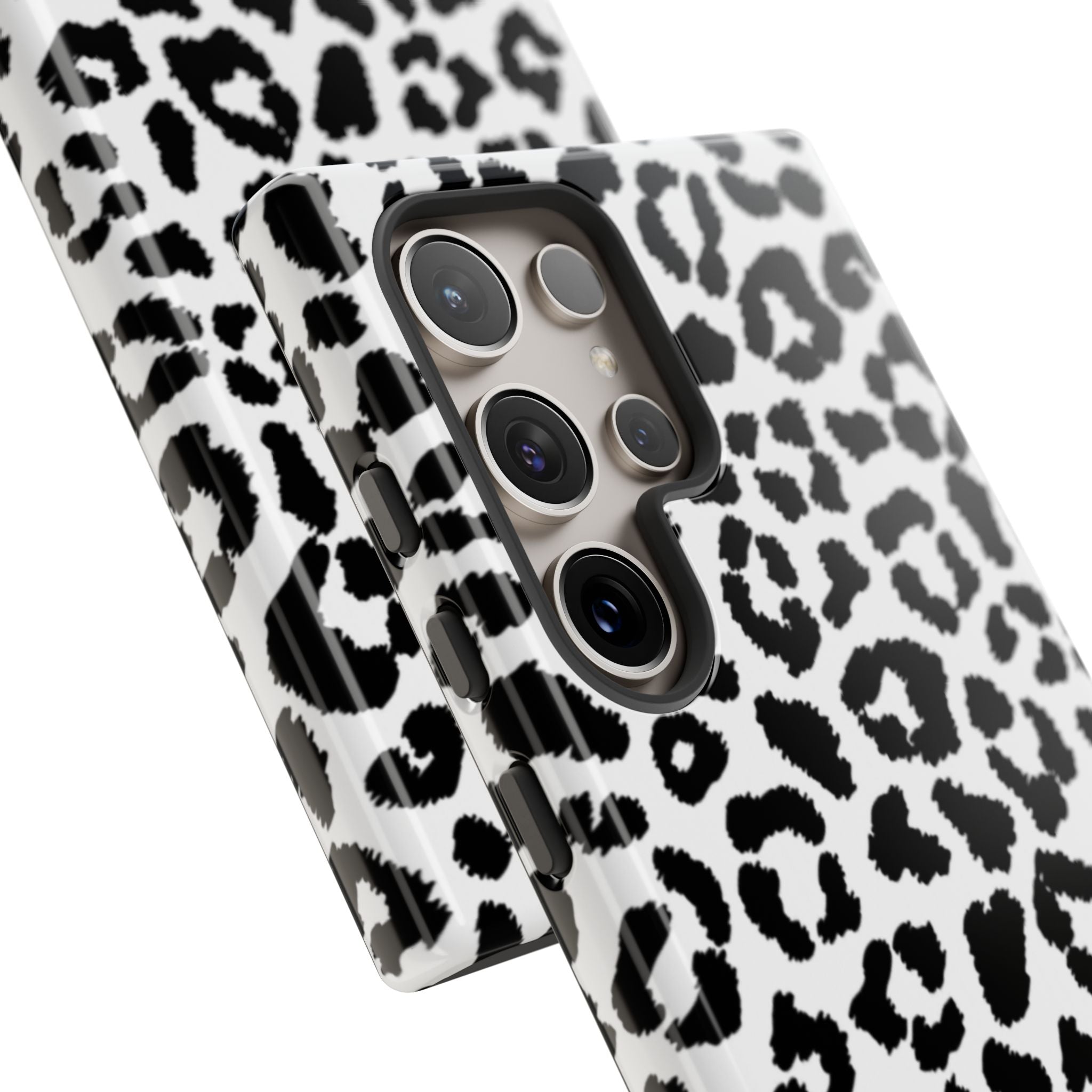 Monochrome Leopard Essence - Samsung Case
