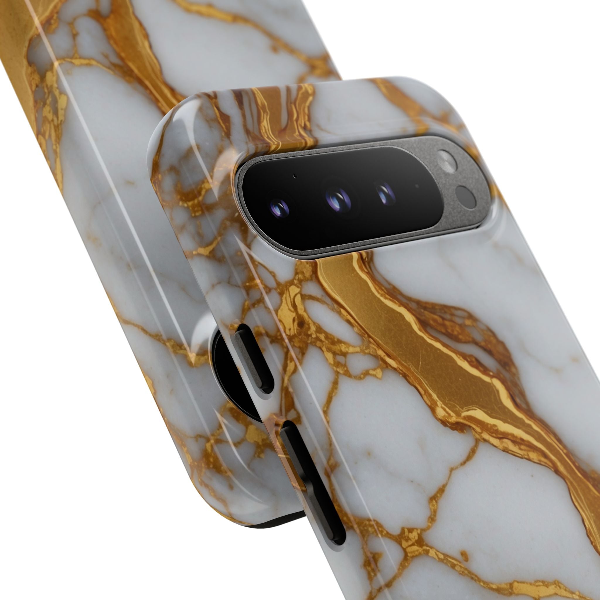 Golden Veins Flow - Google Pixel Case