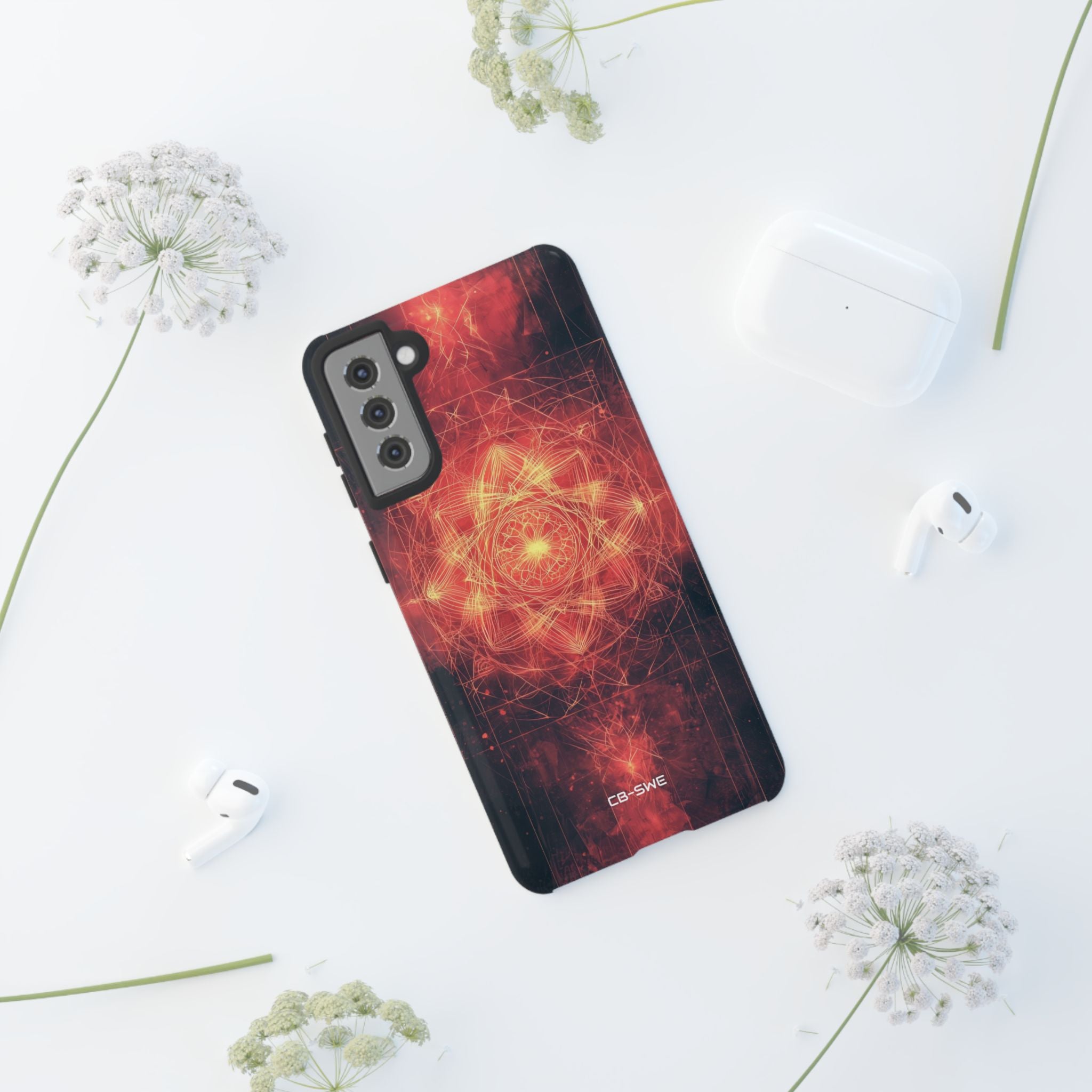 Flames Embrace Sky - Samsung Case