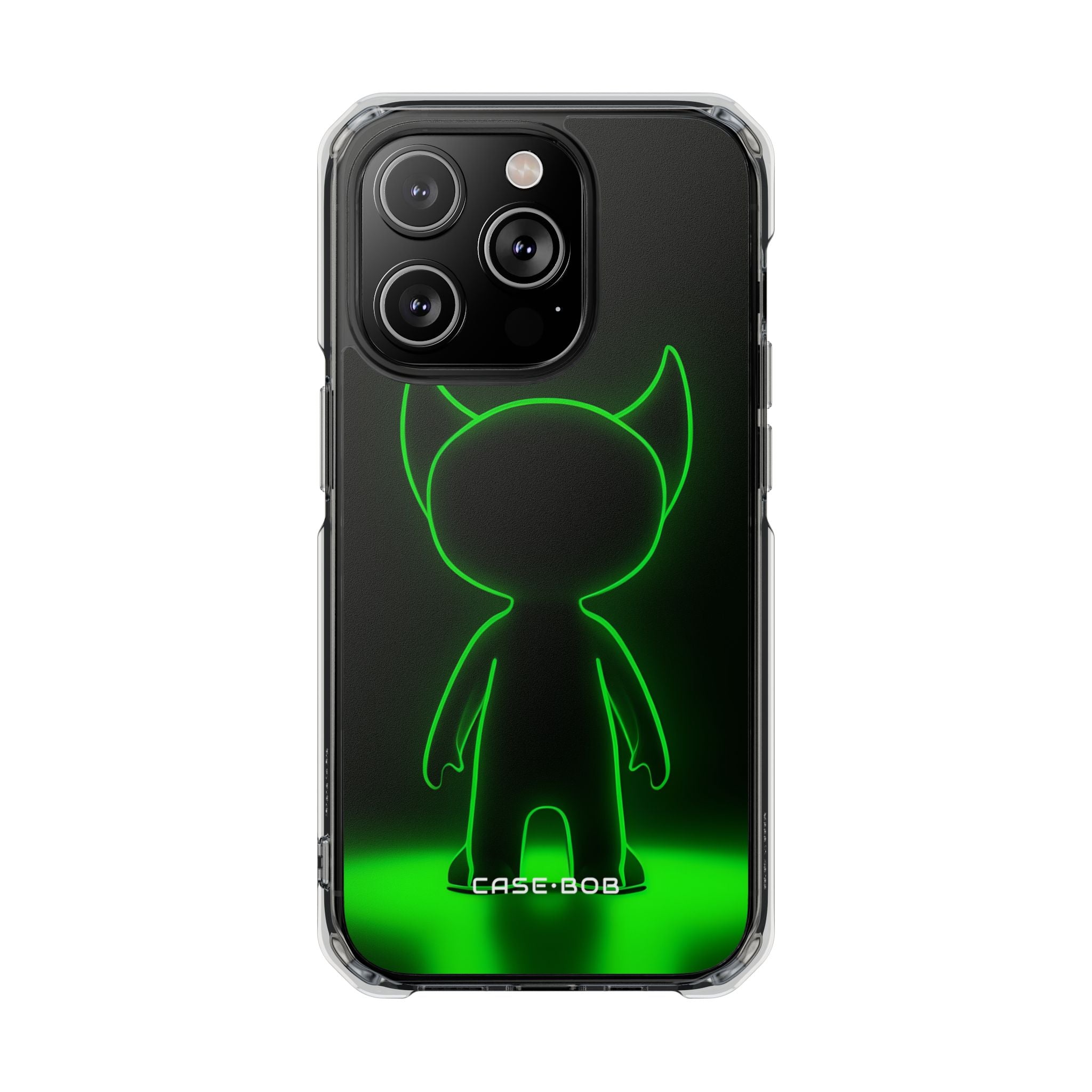 Neon Horned Glow iPhone 14 Pro Case - Impact