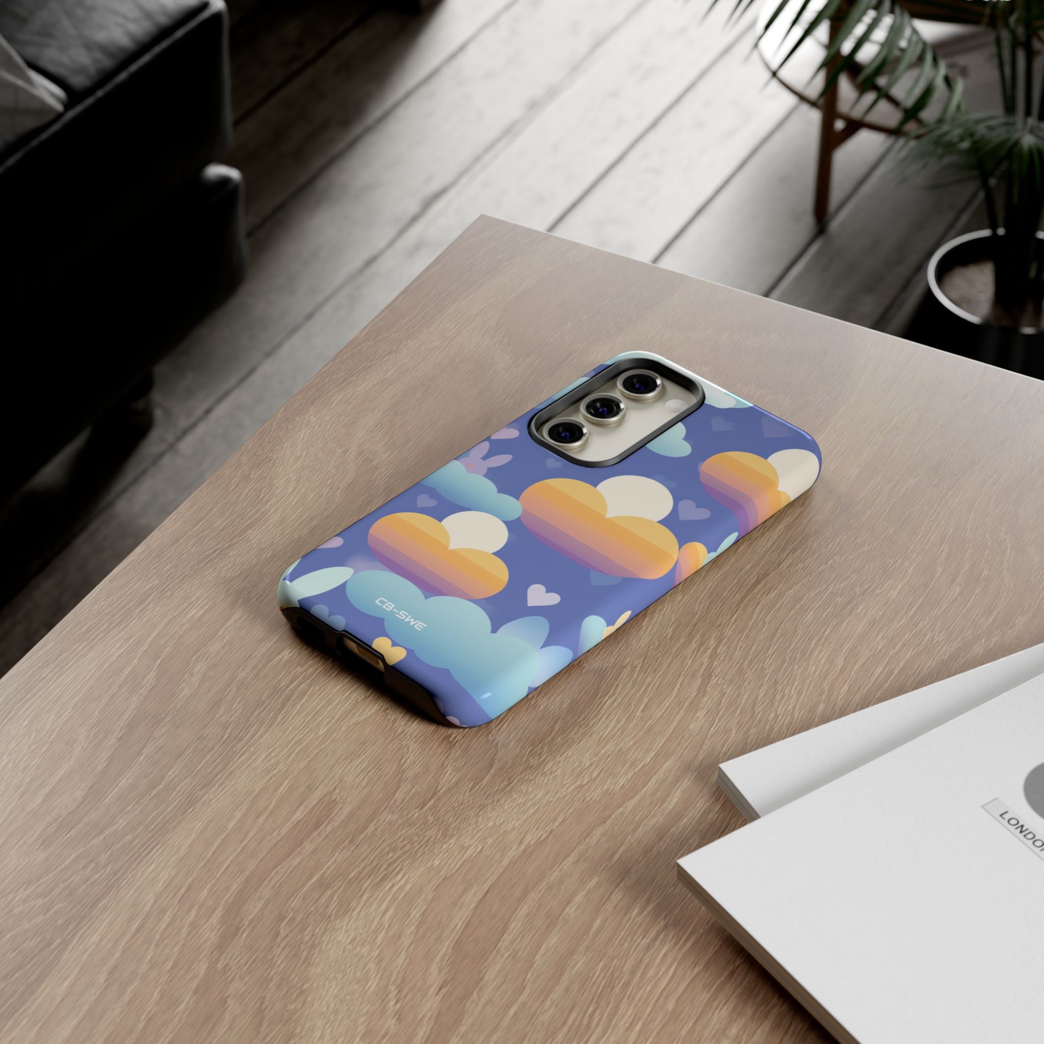 Bunnies Dance Among Clouds - Samsung Case