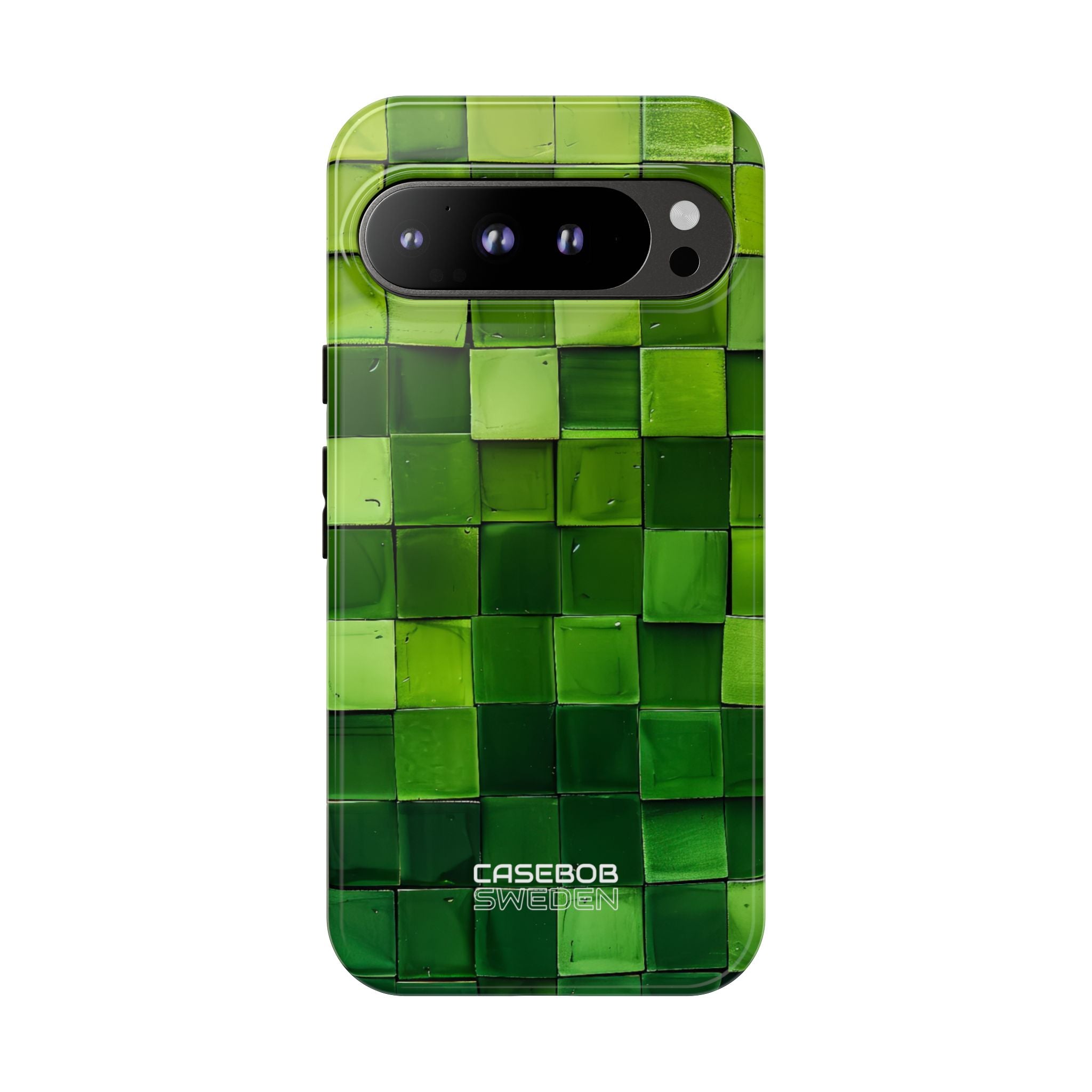 Green Tile Harmony Google Pixel 9 - Tough
