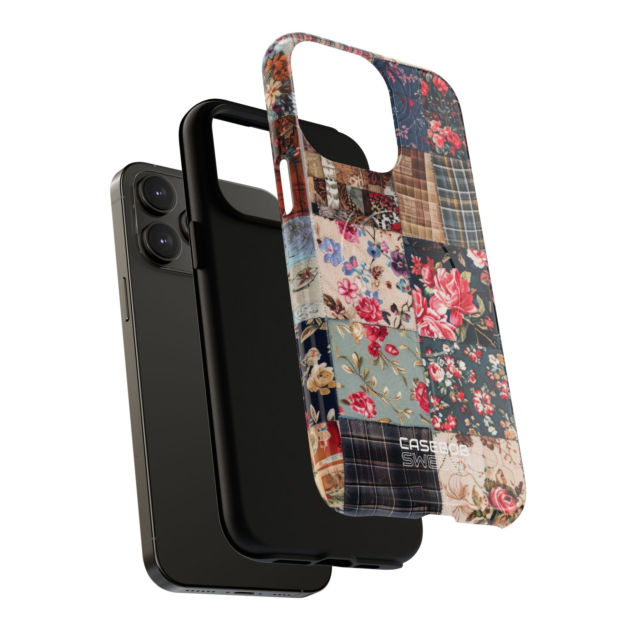 Patchwork Floral Quilt iPhone 14 - Tough+