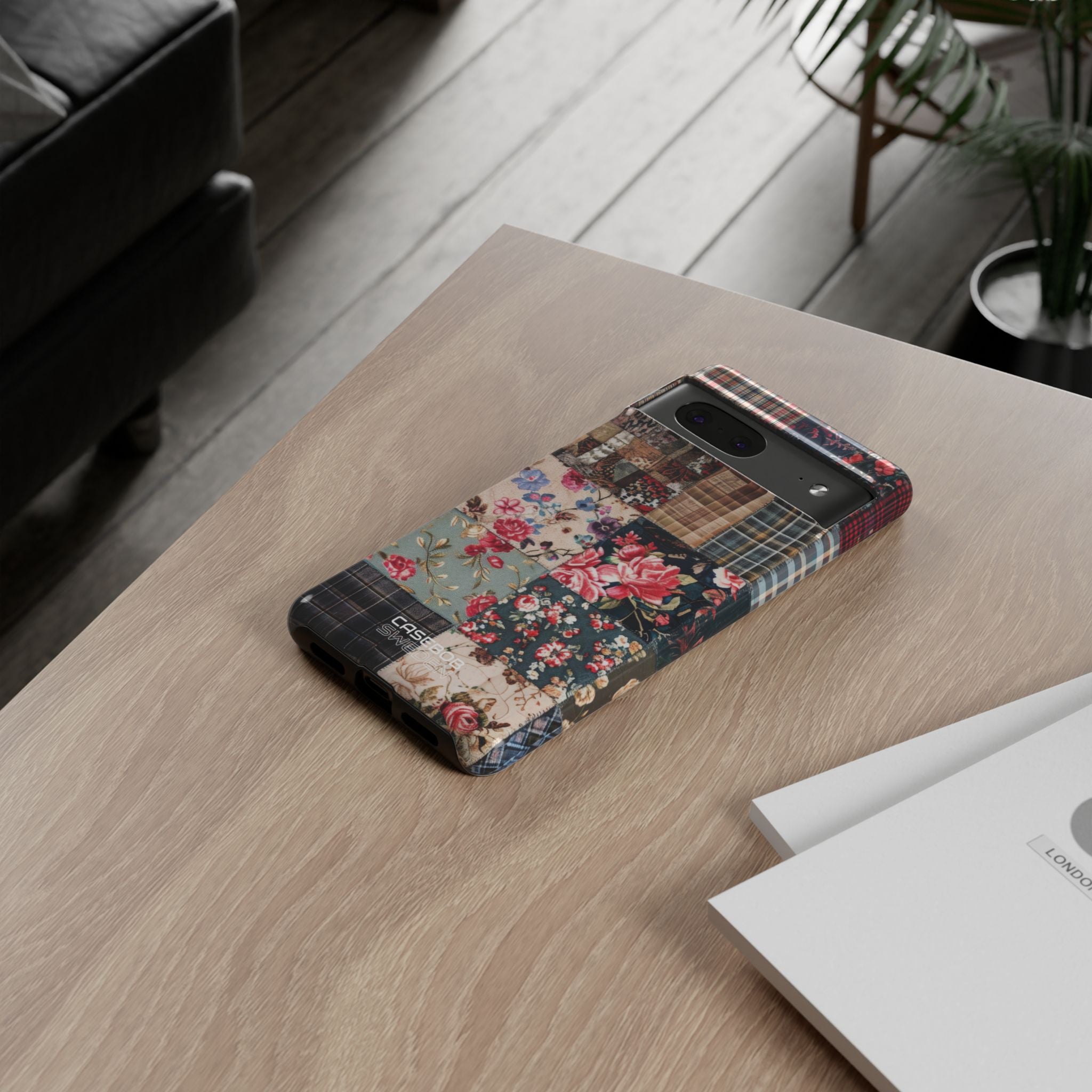 Trapunta patchwork floreale Google Pixel 7 - Tough
