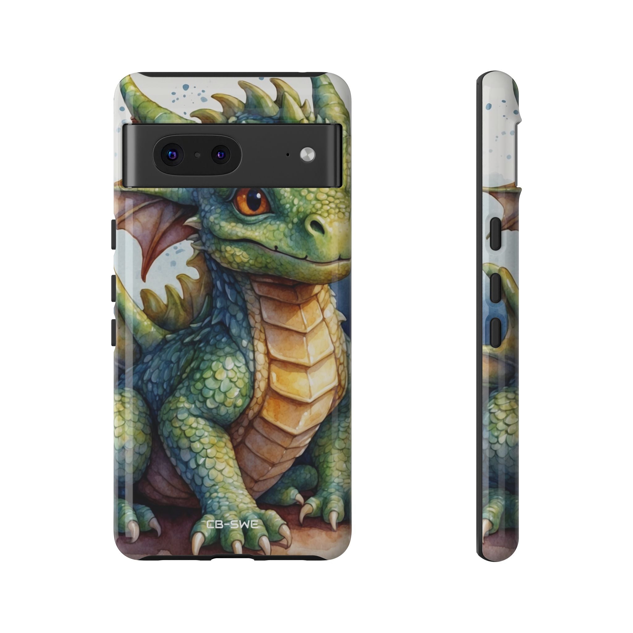 Green Dragon Smiles - Google Pixel Case