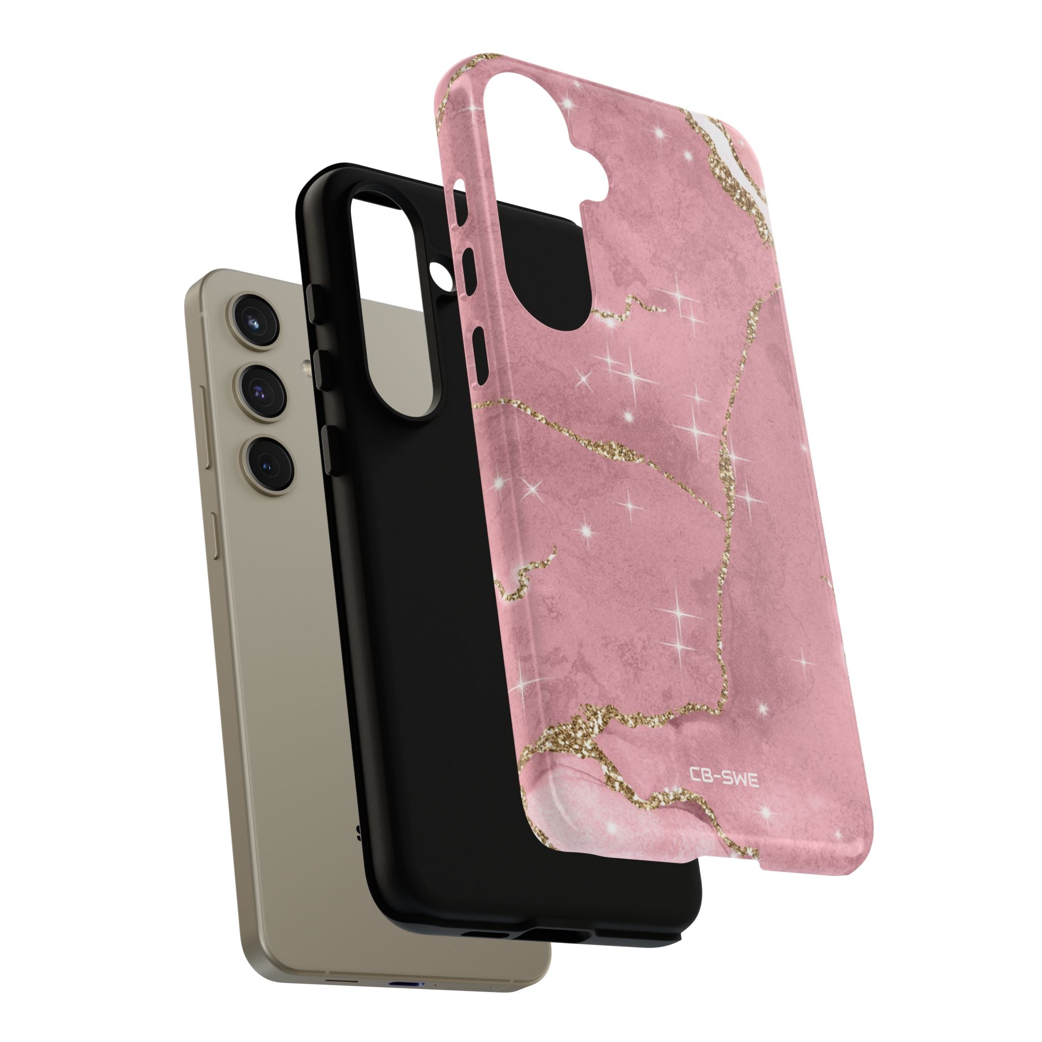 Pink Marble Luxe - Samsung Case