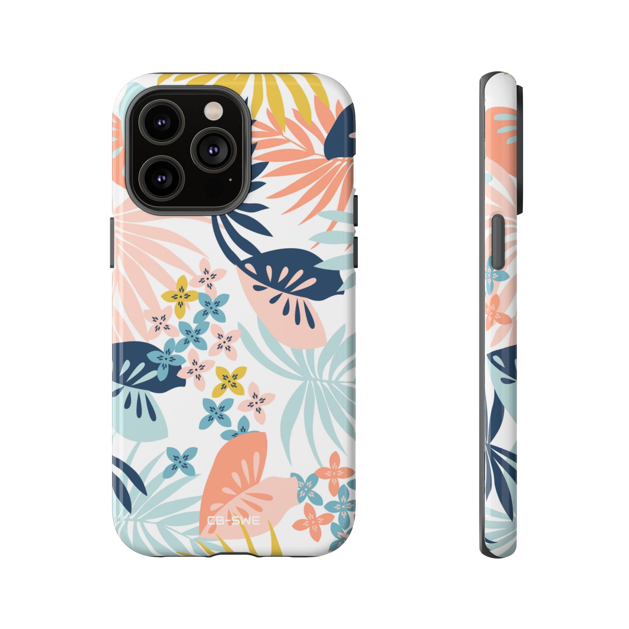 Tropical Foliage Blooms - iPhone Case