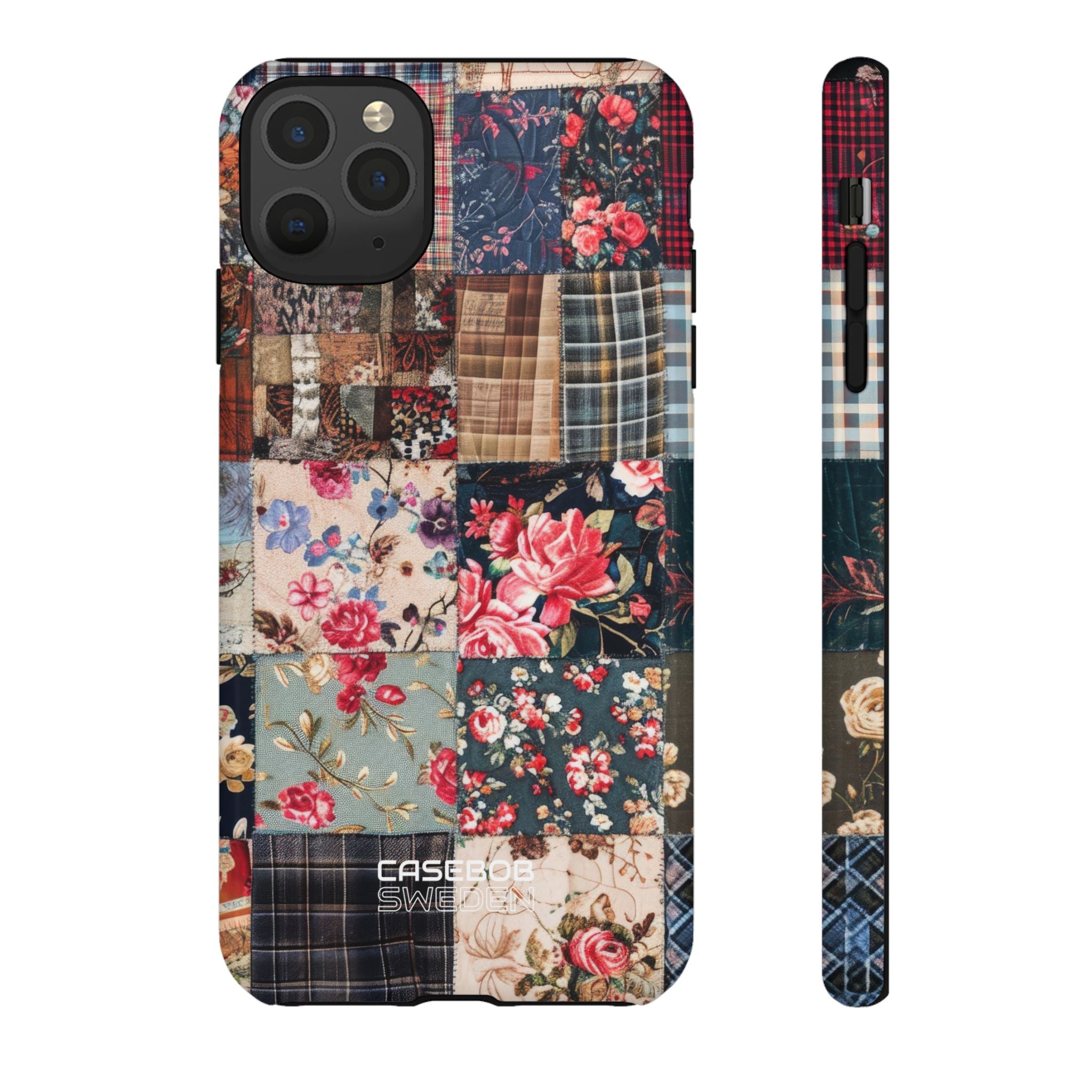 Patchwork Floral Quilt iPhone 11 - Tough