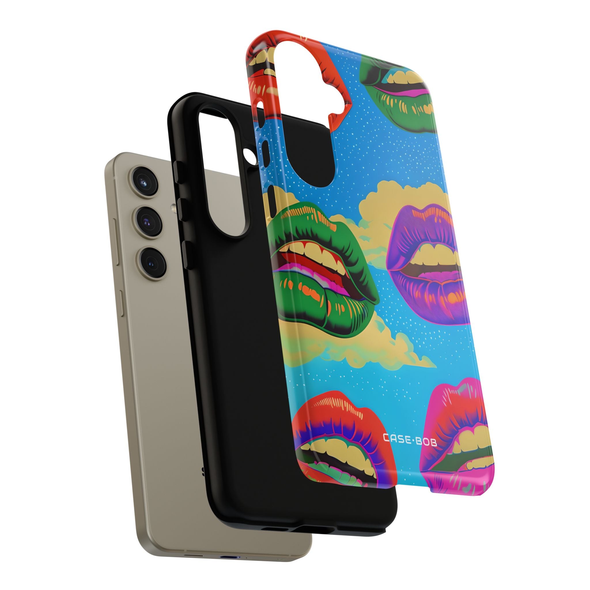 Colorful Lipscape Samsung S24 Plus Case - Tough