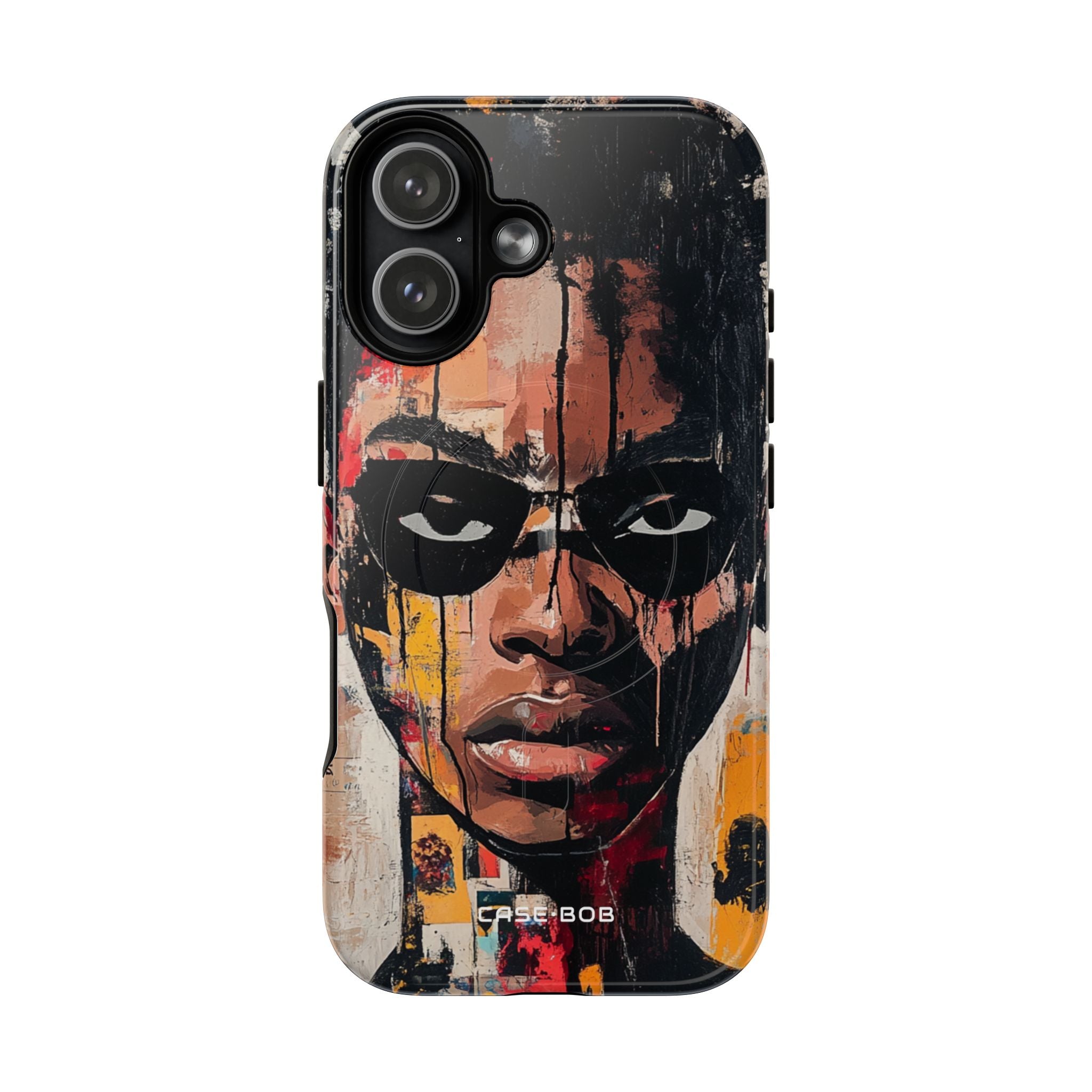 Masked Portrait Drips iPhone 17 Case - Tough+