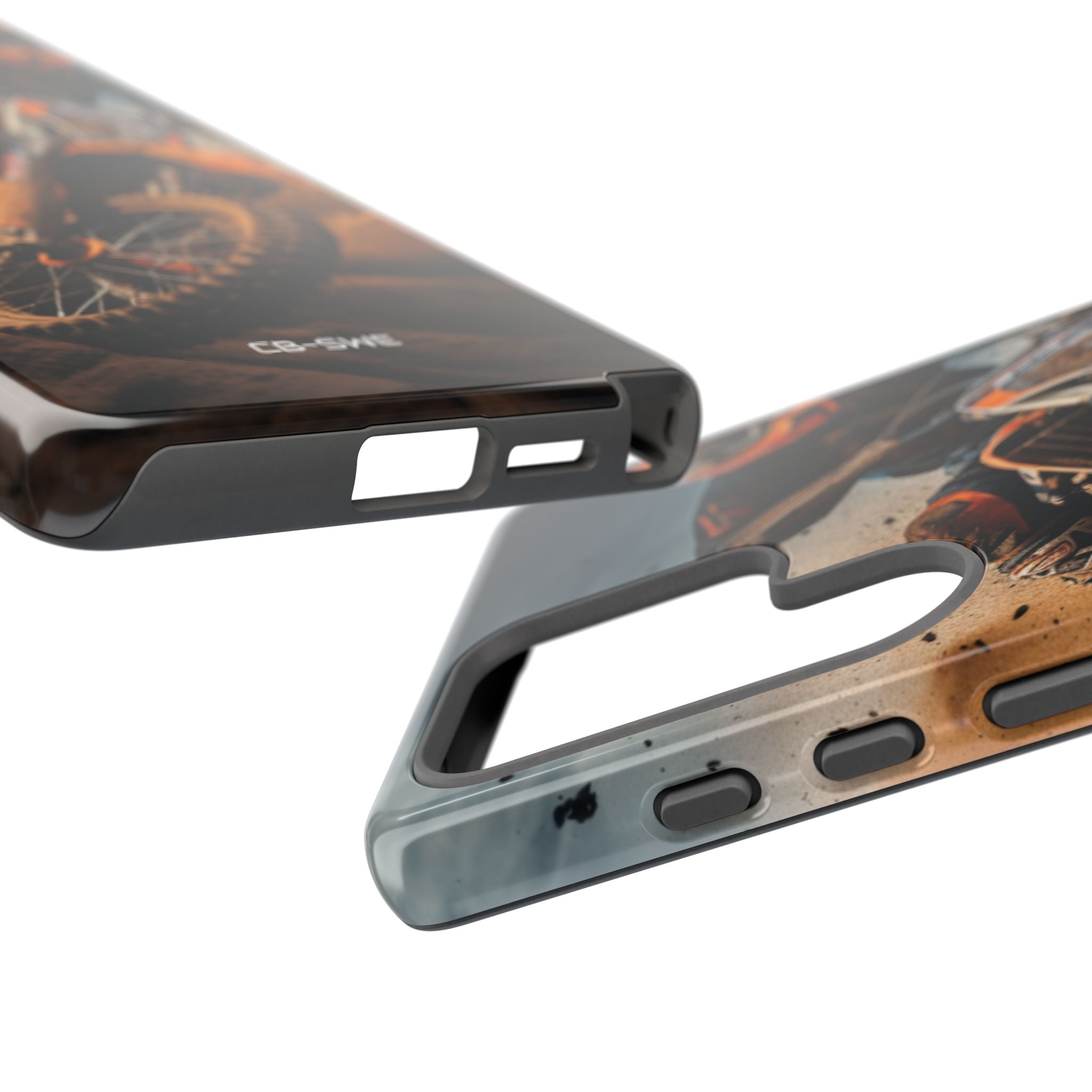 Rider Amidst Desert Fury - Samsung Case