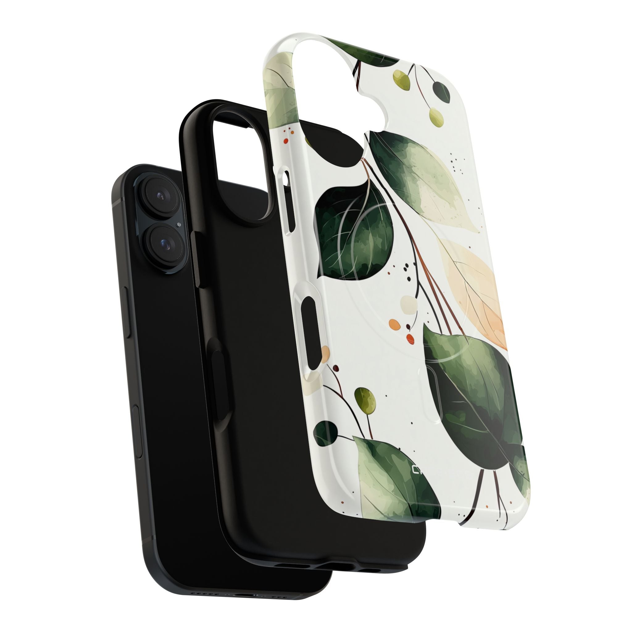 Greenberry Branch iPhone 16 Case - Tough+