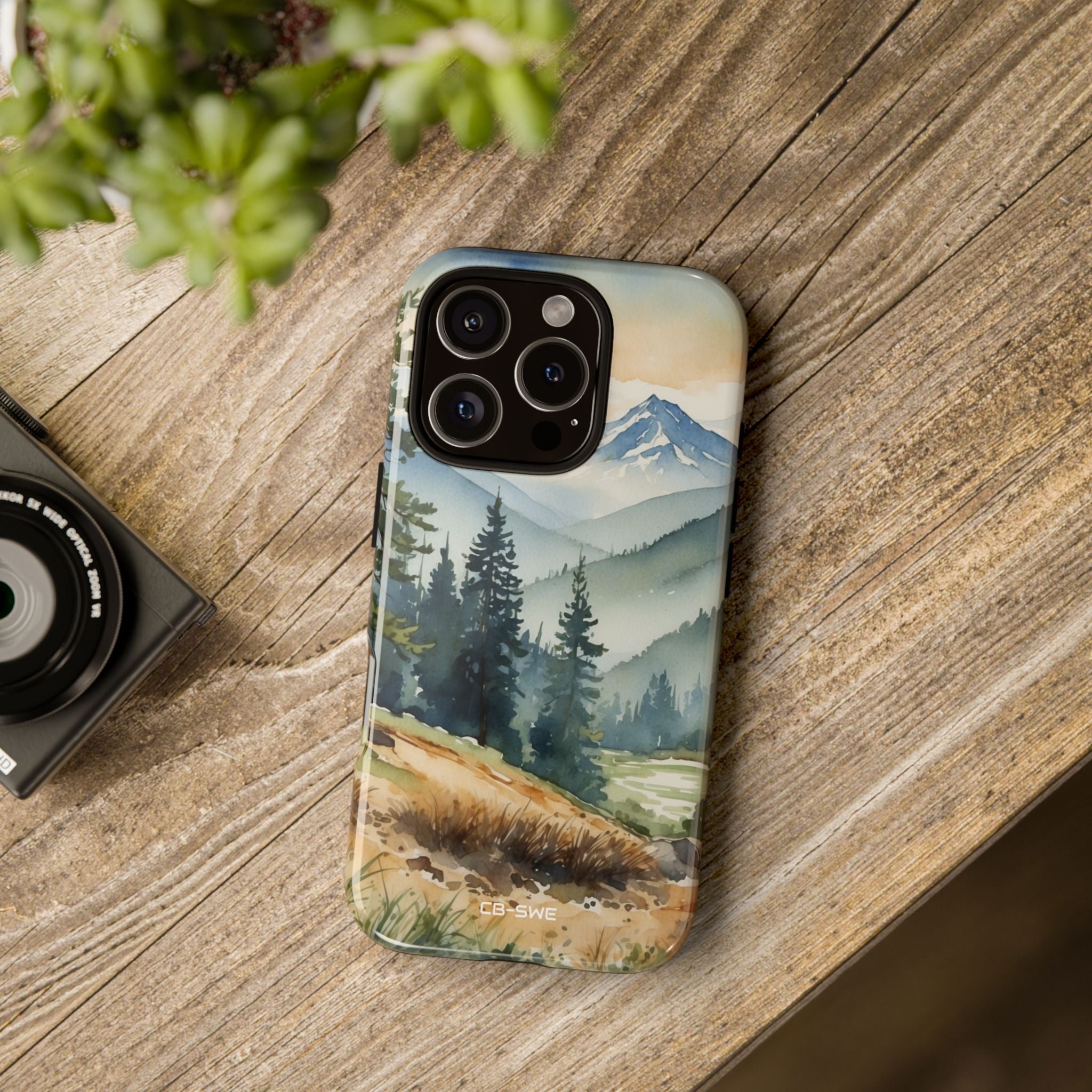 Whispers Paint Horizon - iPhone Case