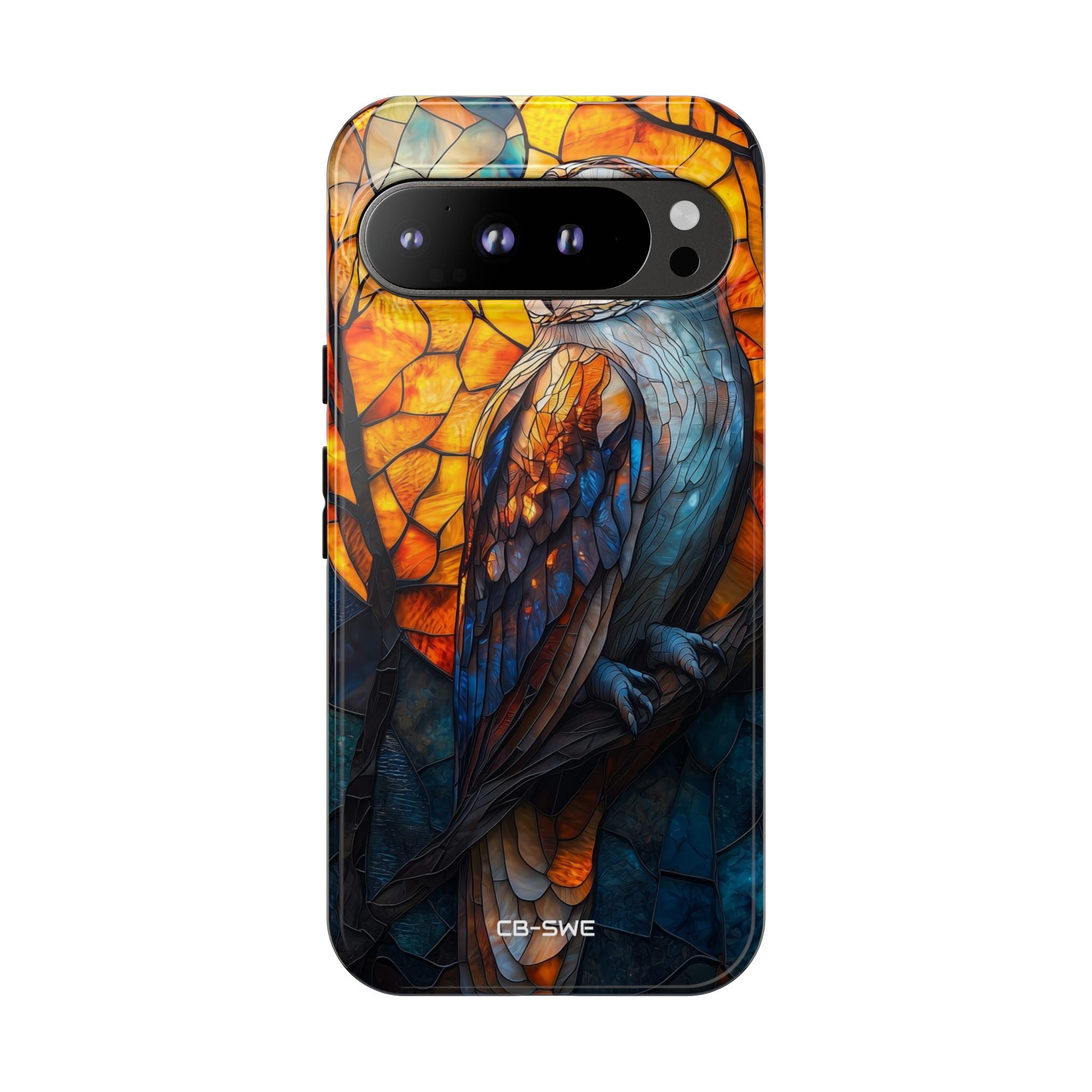 Owl Gazes Moonlight - Google Pixel Case