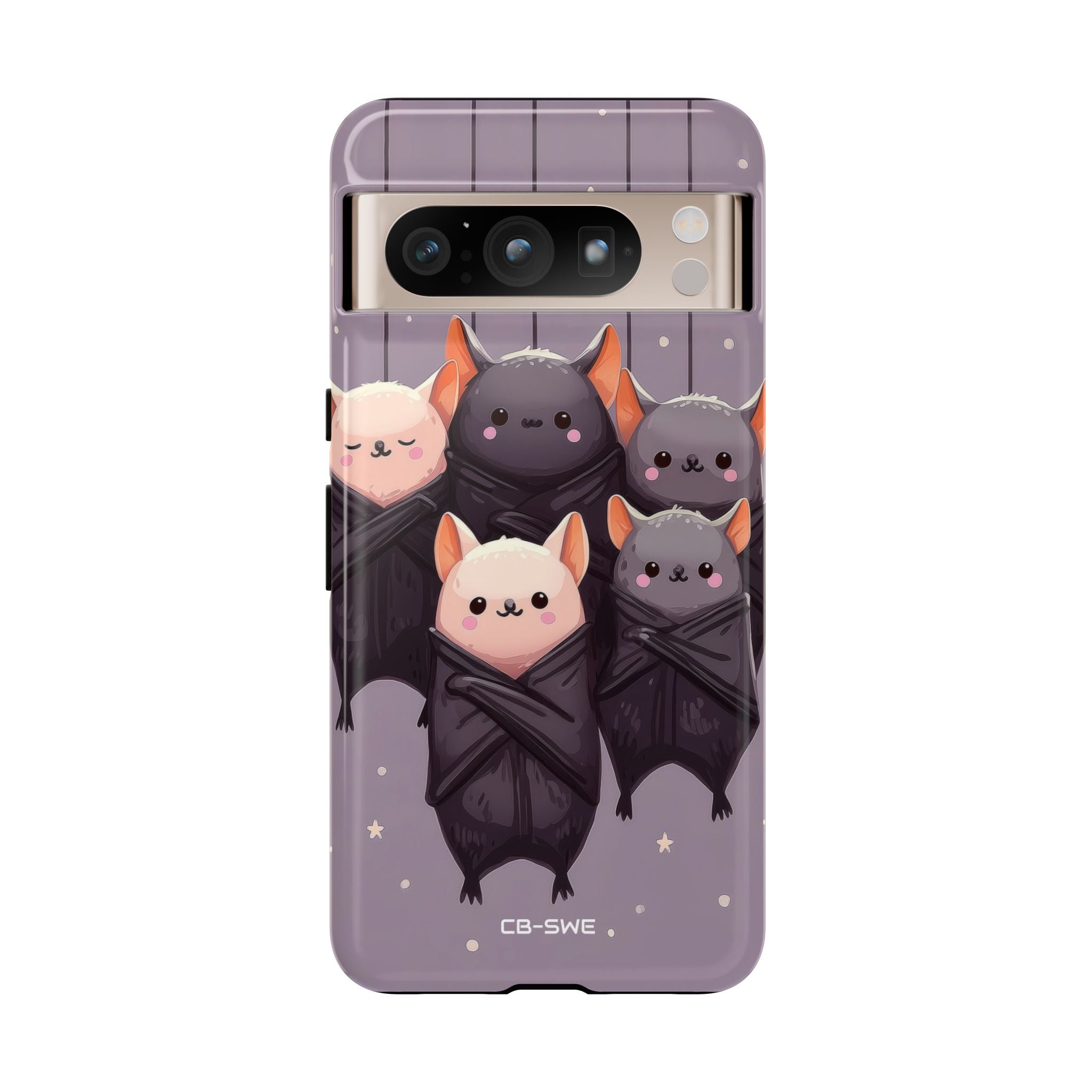 Playful Bats Hang - Google Pixel Case