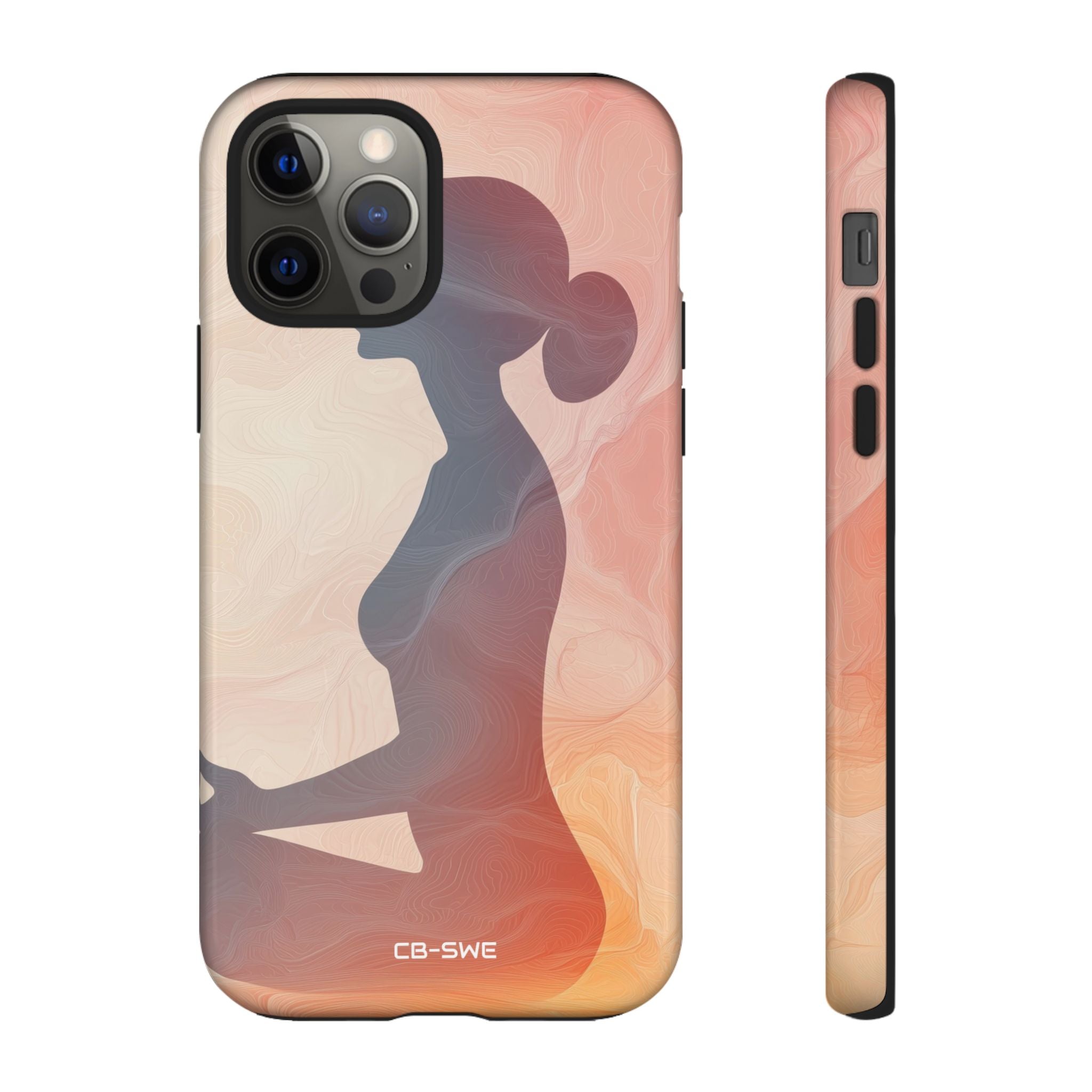 Meditator Embraces Flow - iPhone Case