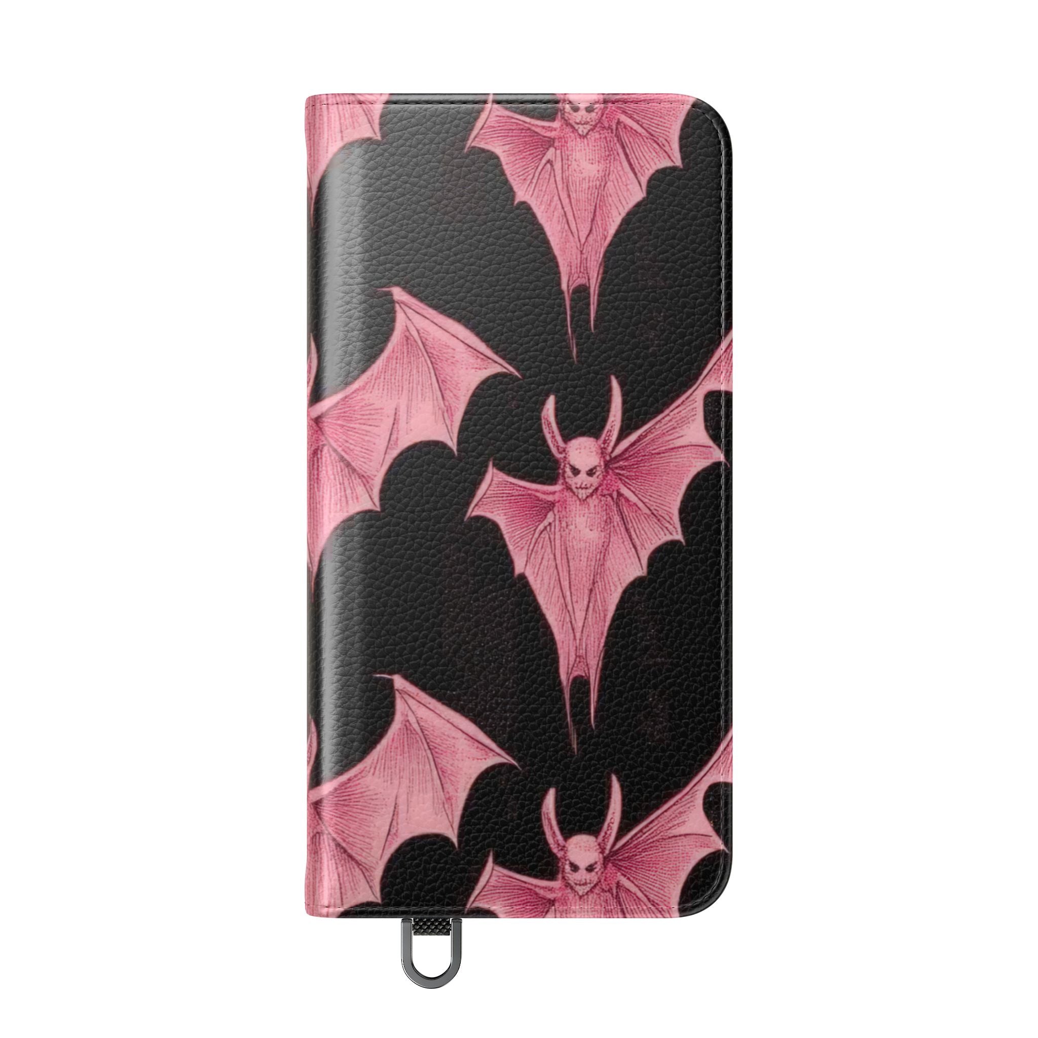 Pink Batwave - Samsung S25 Case - Wallet