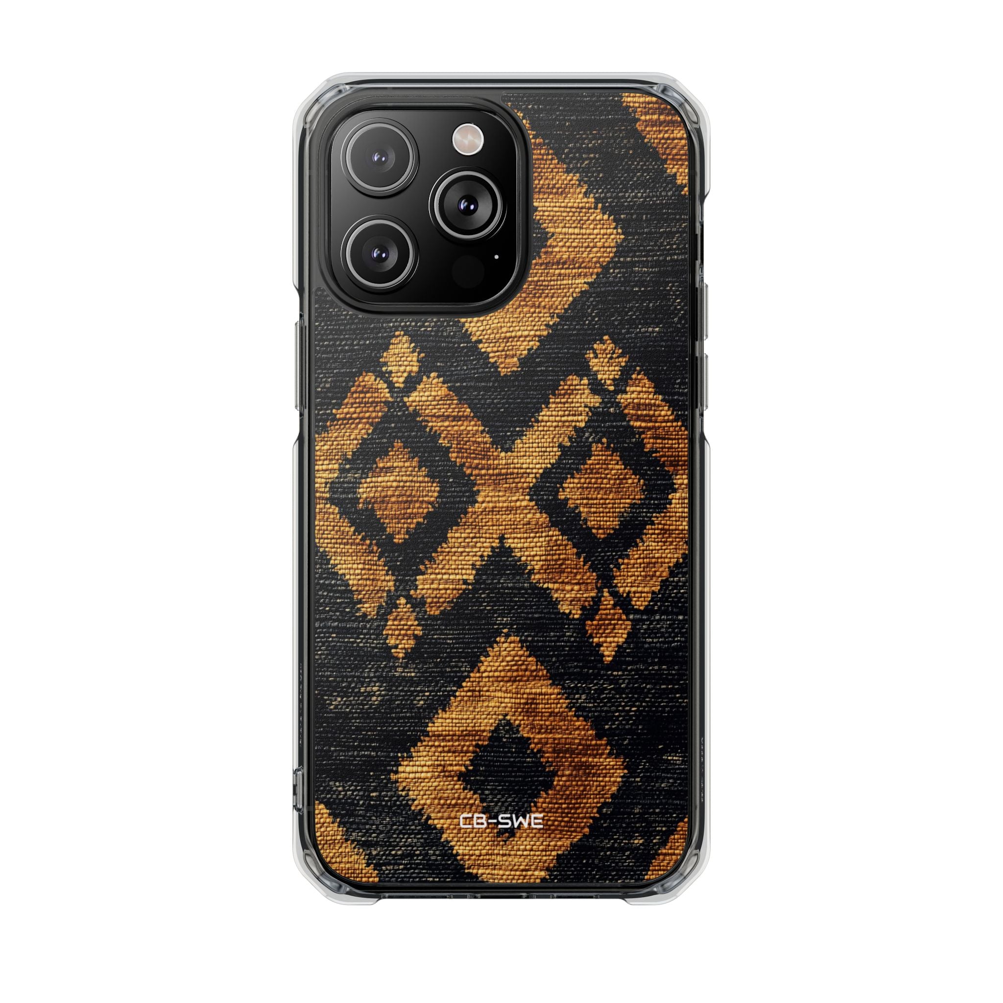 Diamond Shapes Intertwine iPhone Case - Impact