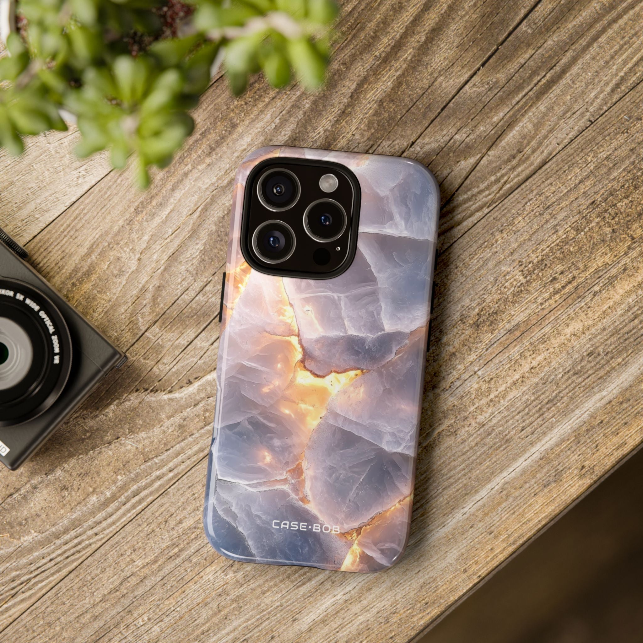 Crystal Glow iPhone 16 Pro Case - Tough