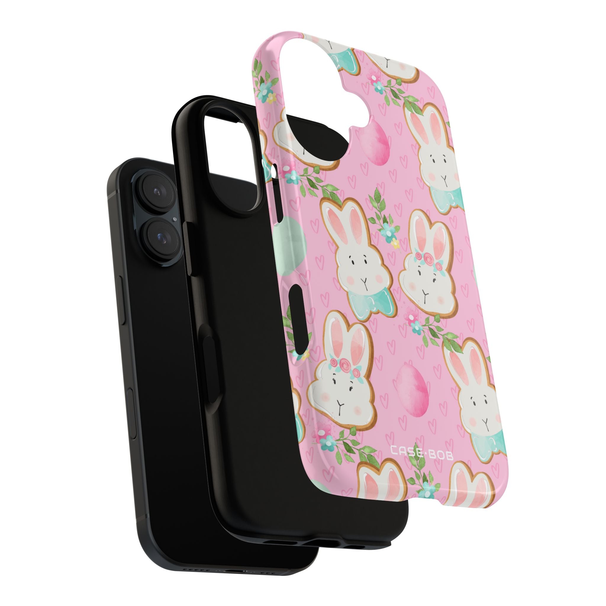 Bunny Blossom iPhone 16 Pro Case - Tough
