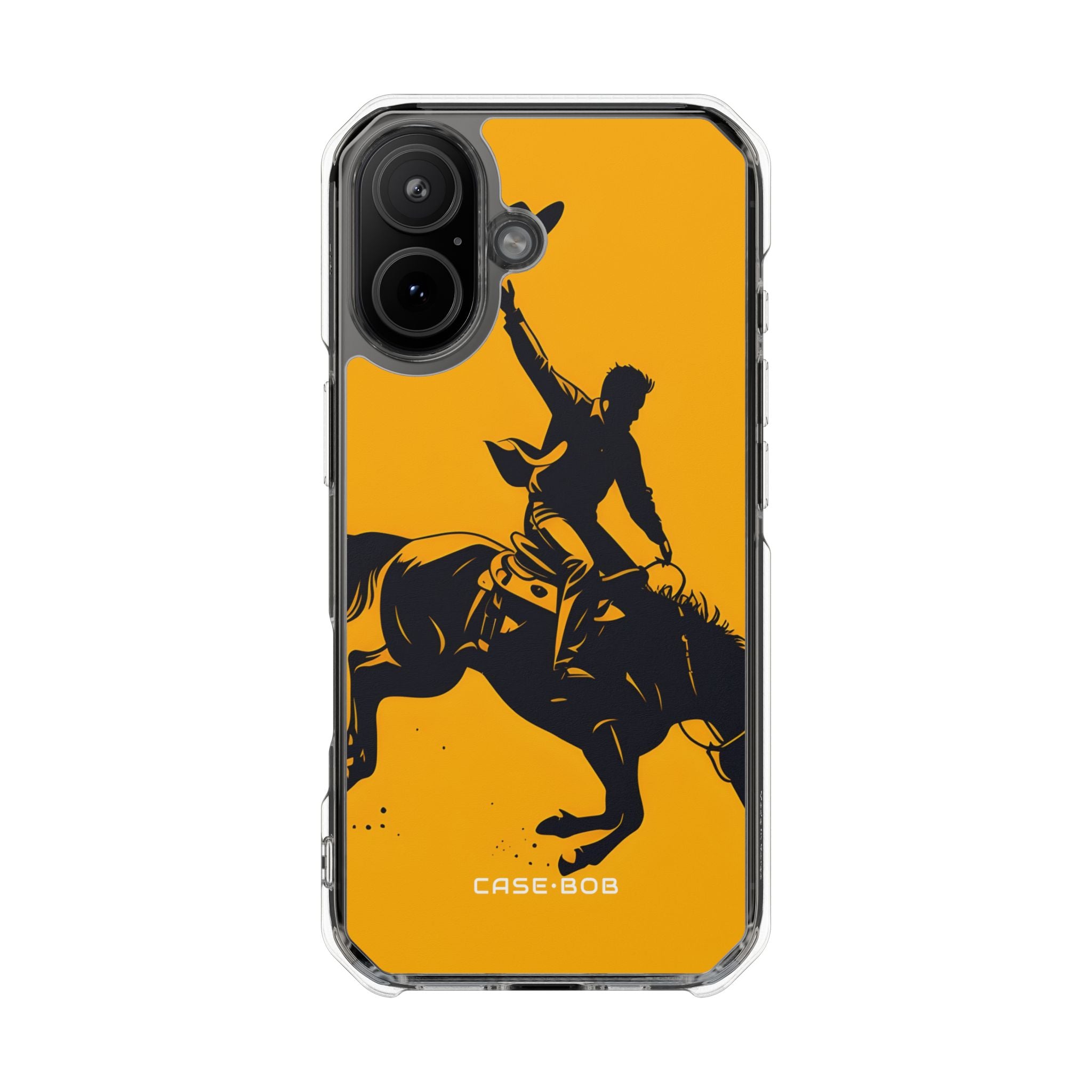 Bucking Rider Yellow iPhone 17 Case - Impact