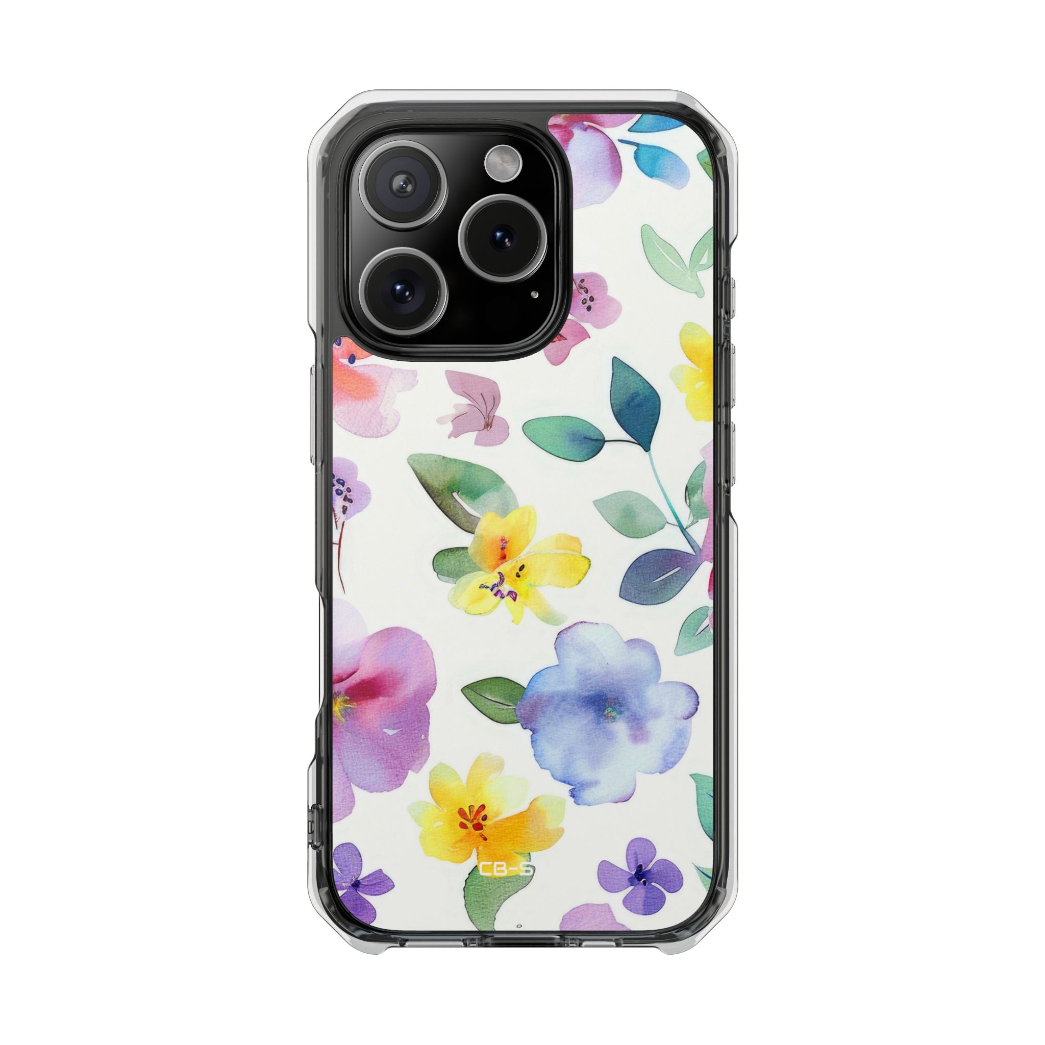 Whimsical Watercolor Florals iPhone Case - Impact