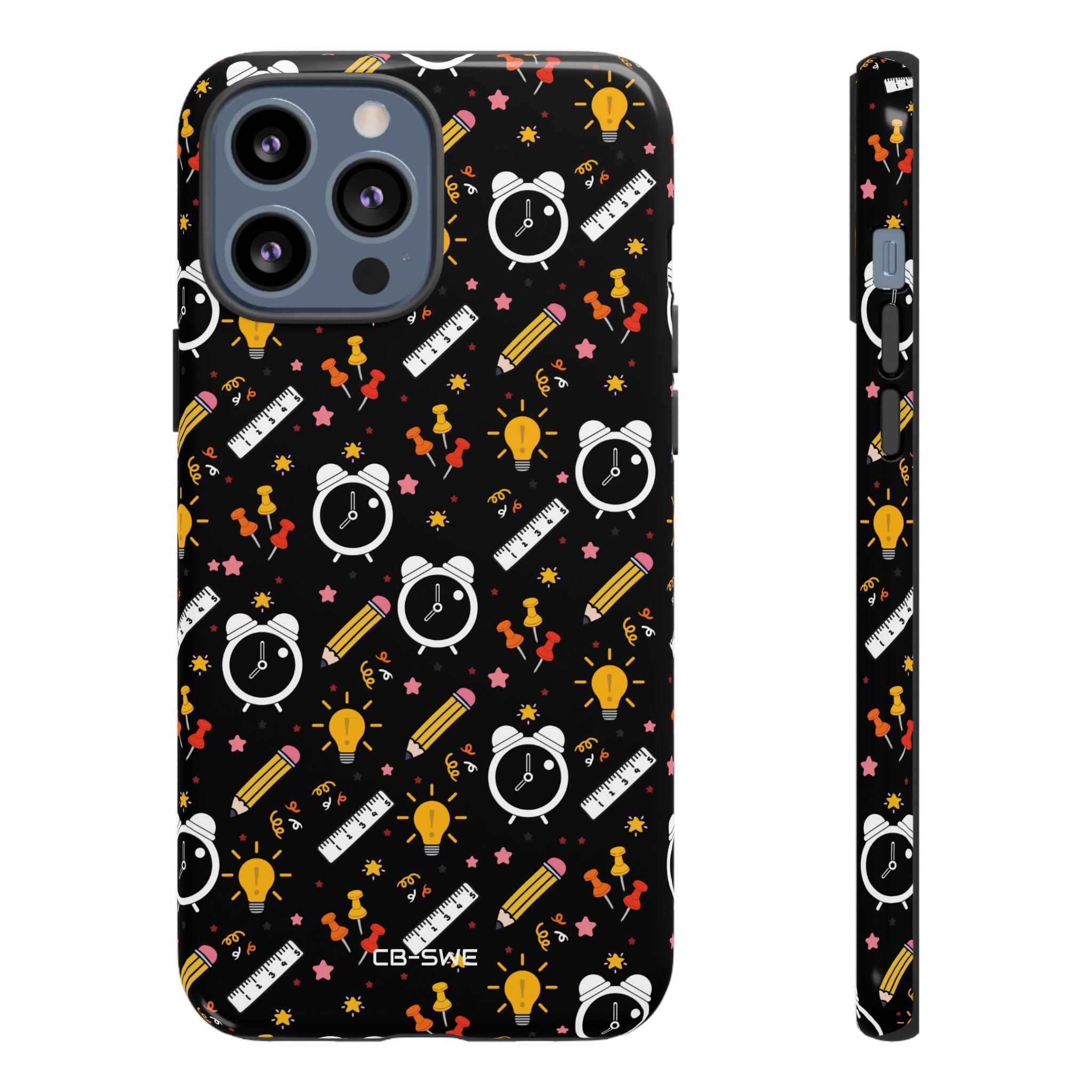Bright Pencils Twirl - iPhone Case