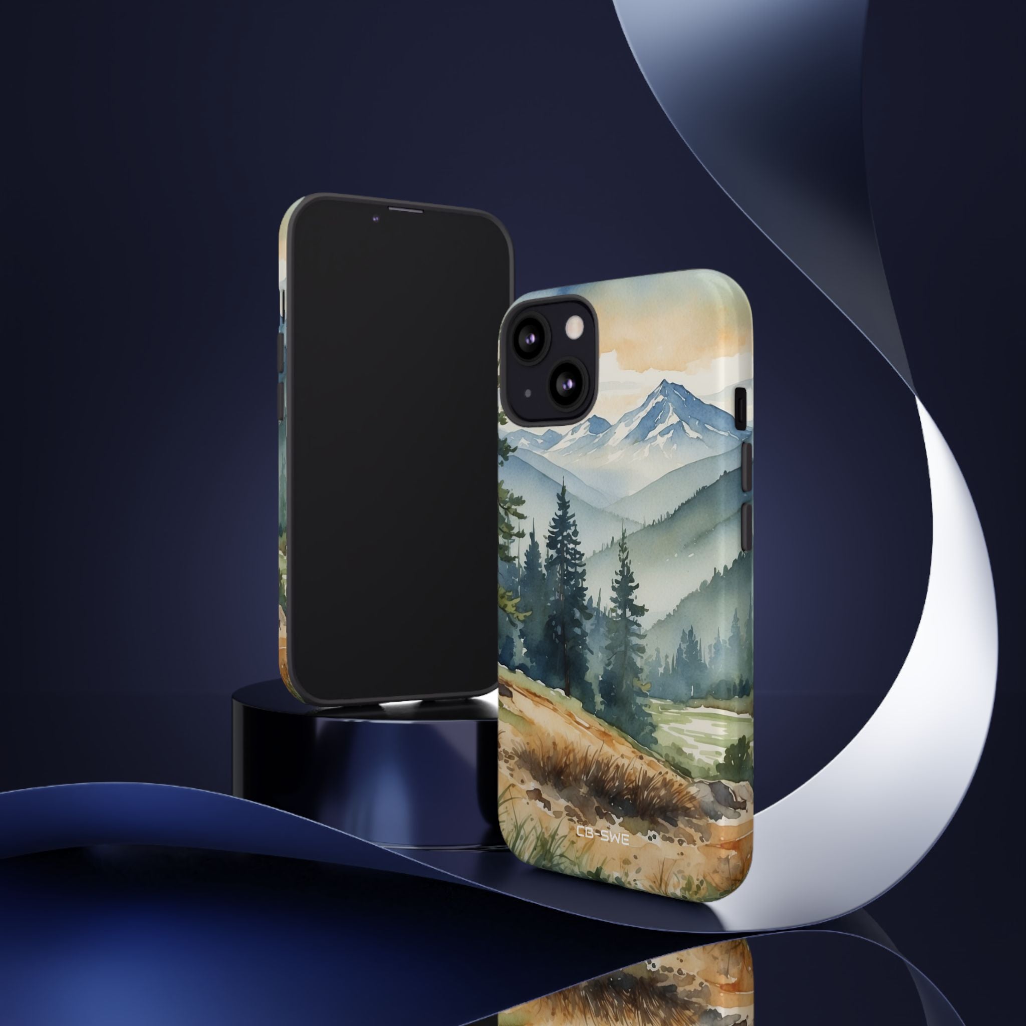 Whispers Paint Horizon - iPhone Case