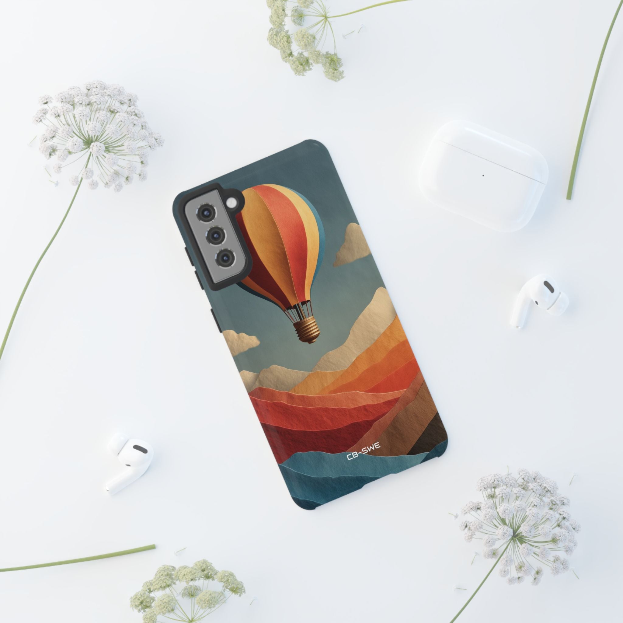 Hot Air Balloon Soars - Samsung Case