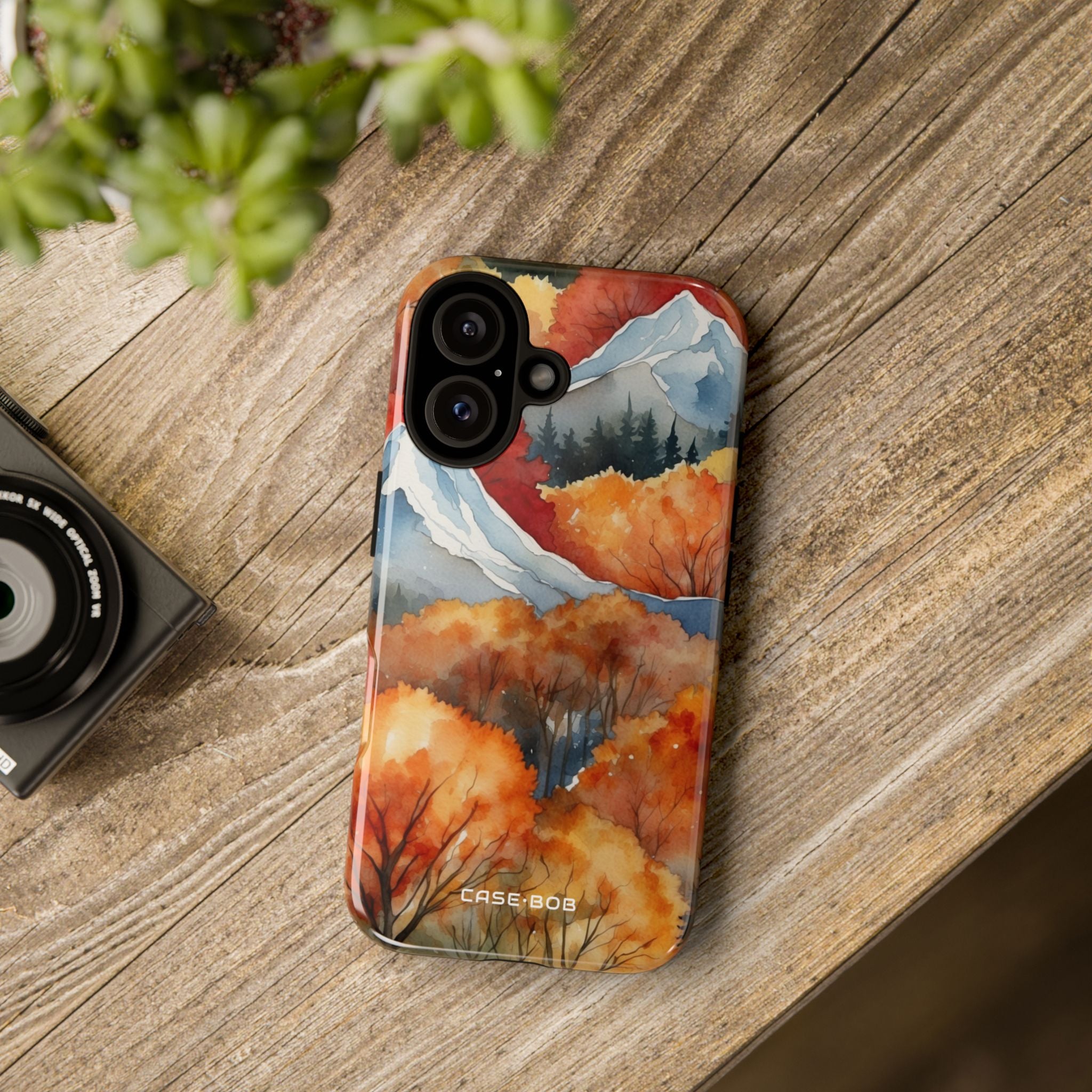 Snowcap Radiance iPhone 16 Case - Tough
