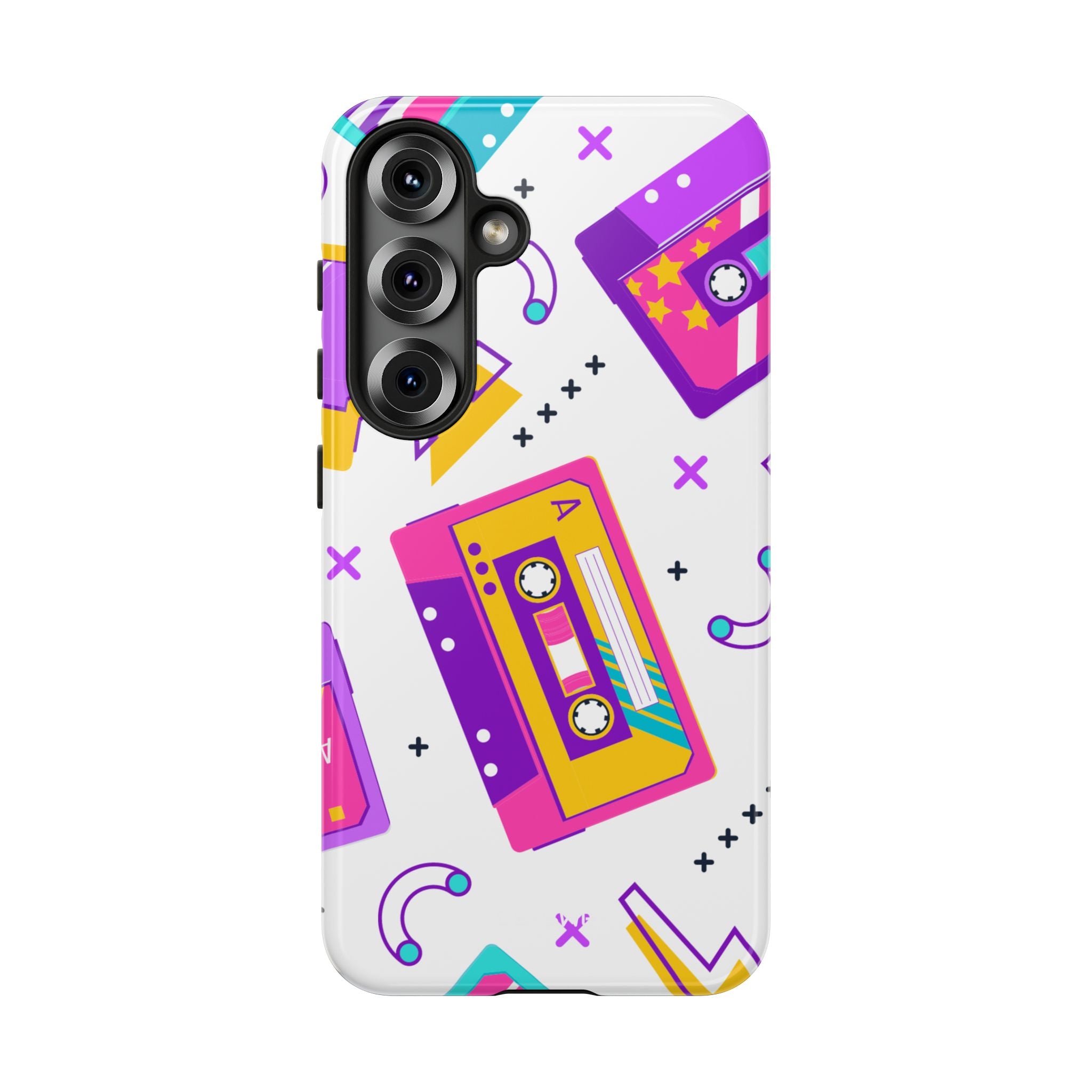 Retro Cassette Chaos - Samsung Case