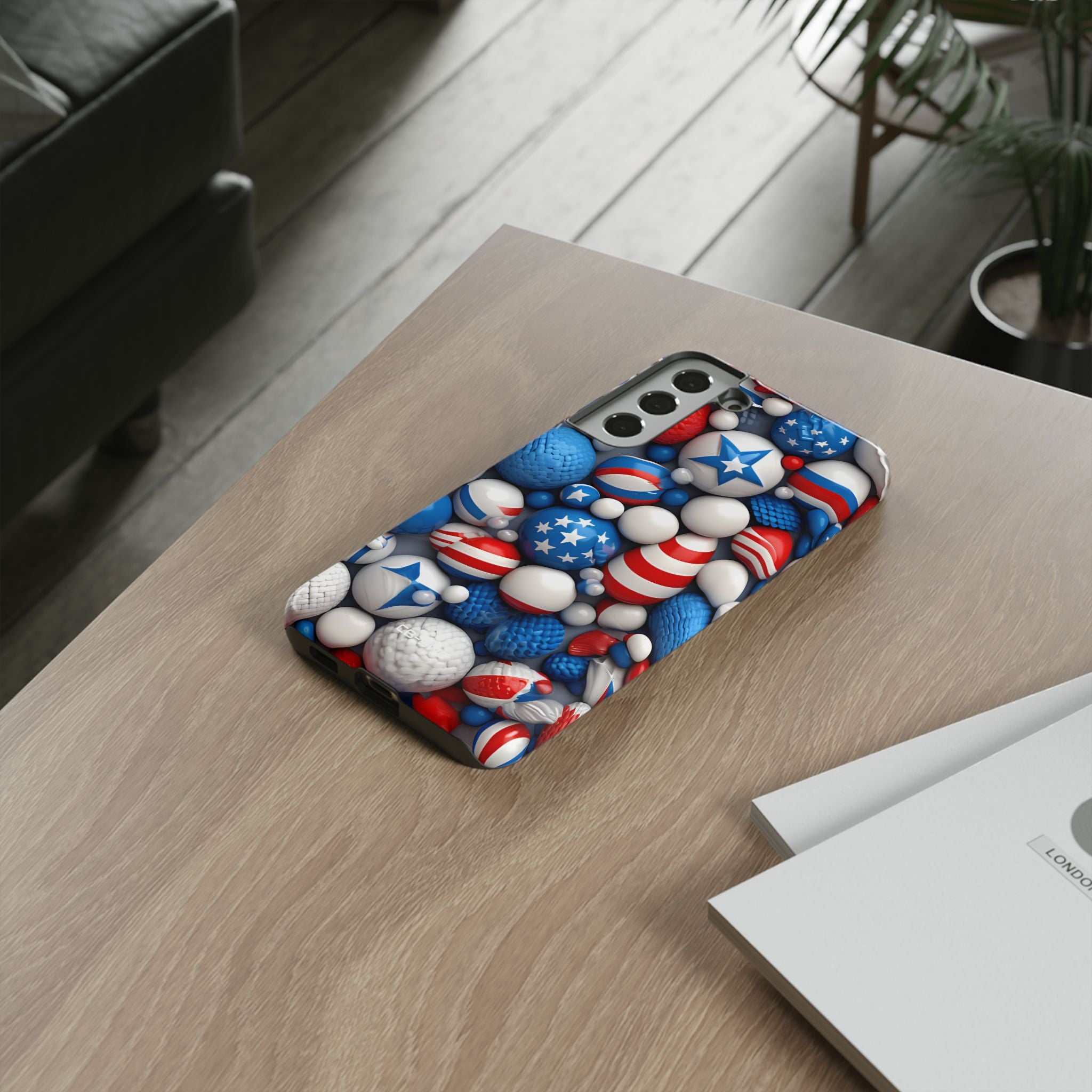 Festive Spheres Cluster - Samsung Case